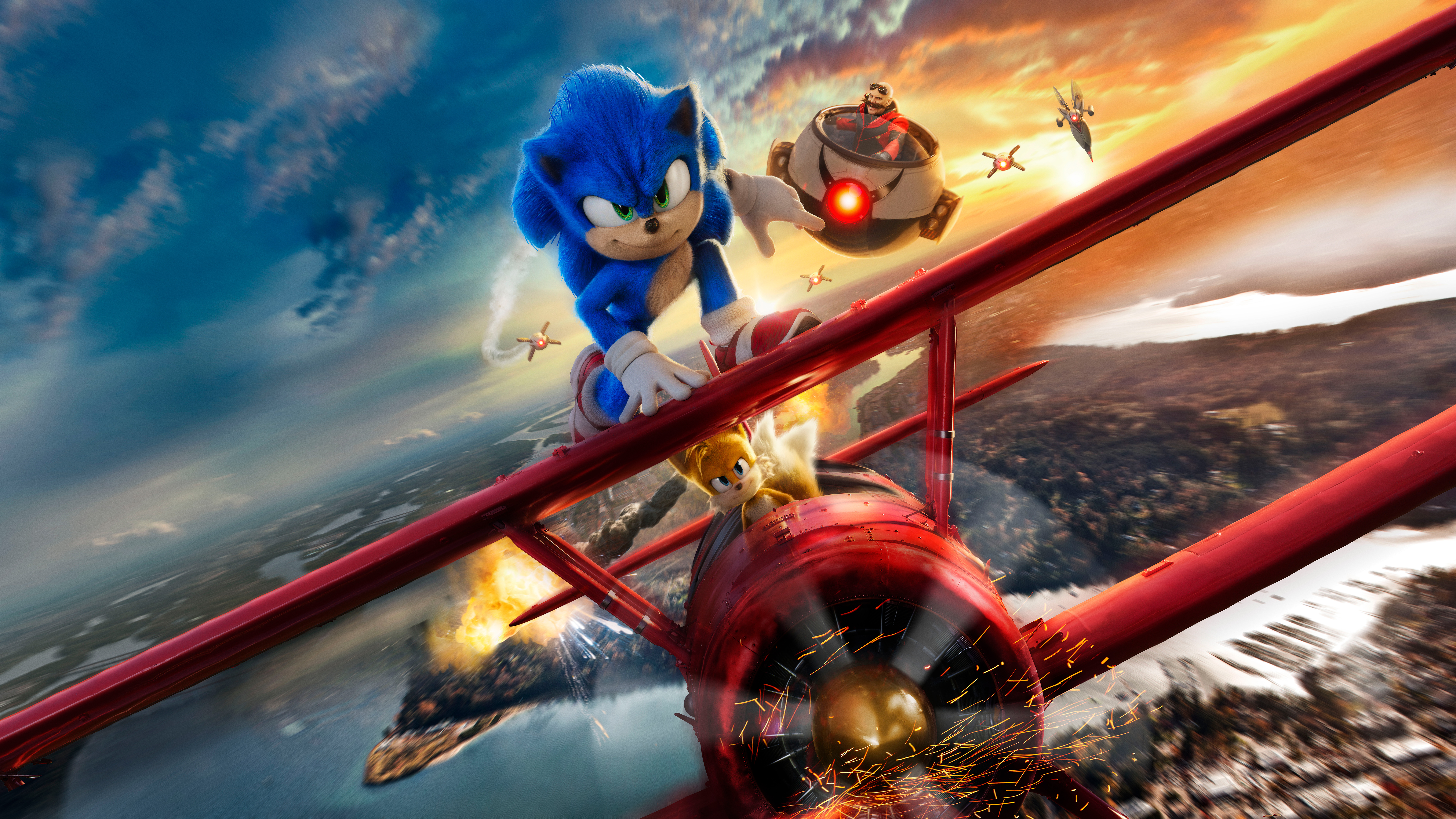 Sonic the Hedgehog 2 Wallpaper 4K 2022 Movies Adventure Movies 7099