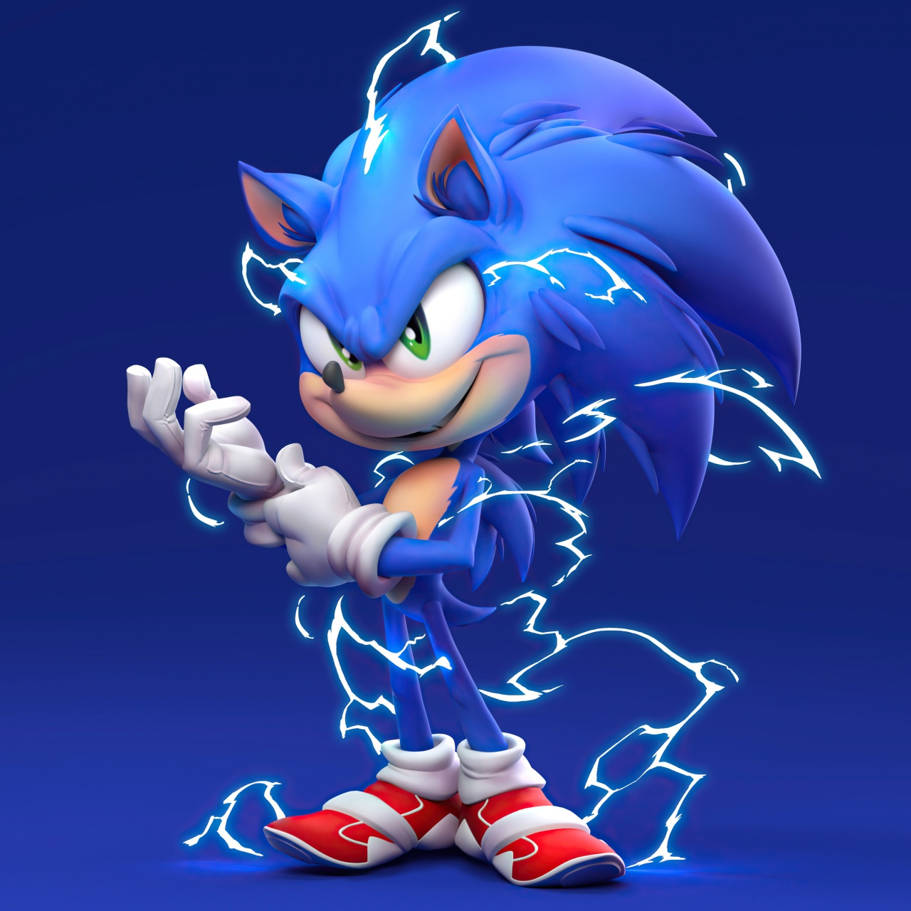 Sonic anime cartoon fast fastest lightning ring speed HD phone  wallpaper  Peakpx