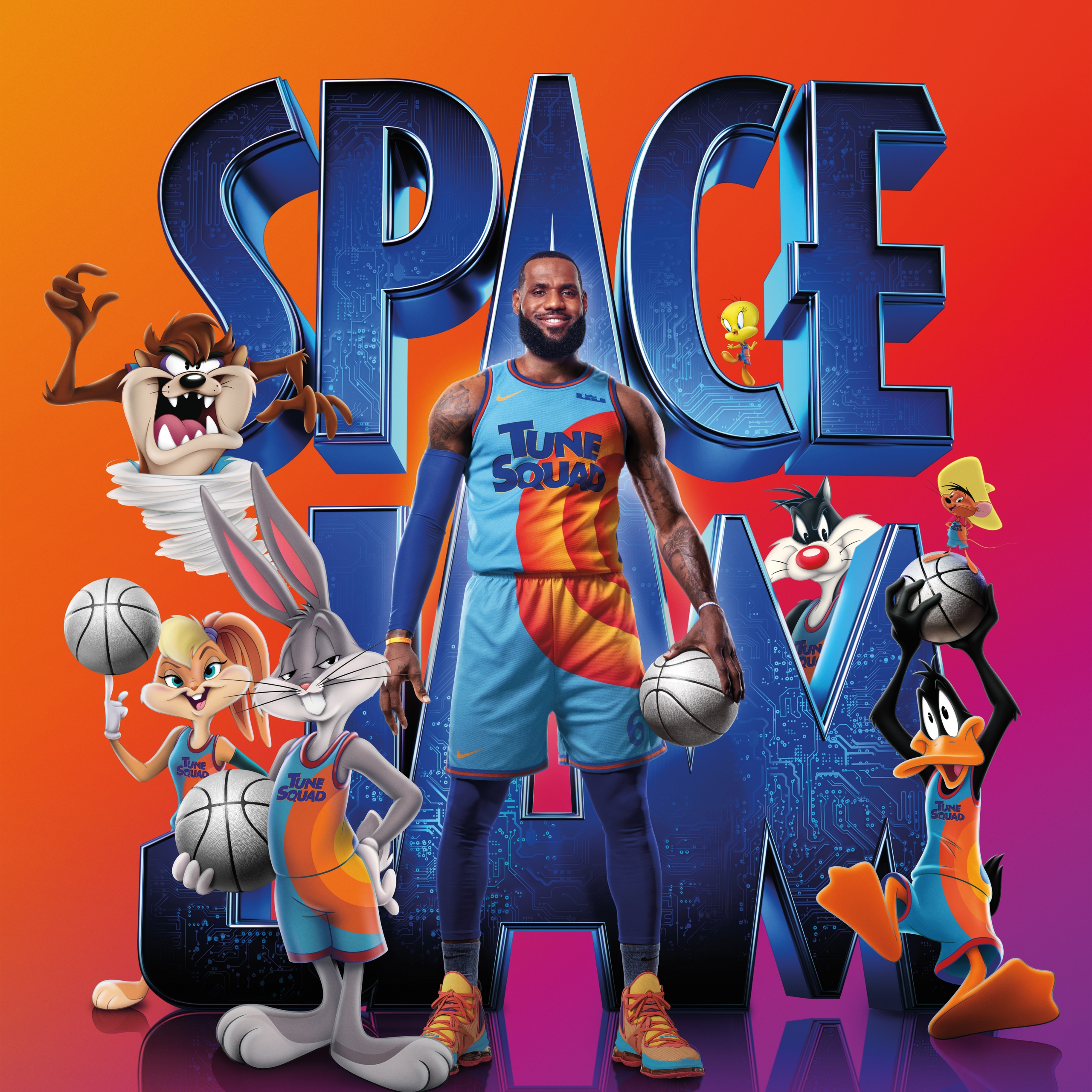 Download Space Jam LeBron And Characters Wallpaper  Wallpaperscom