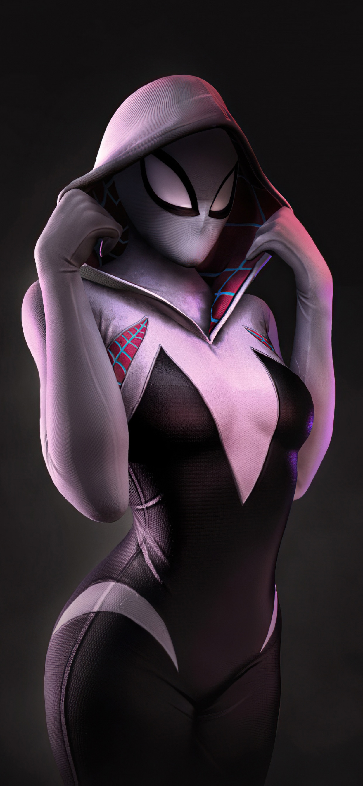 Spider-Gwen Wallpaper 4K, Marvel Superheroes, Gwen Stacy, Graphics CGI