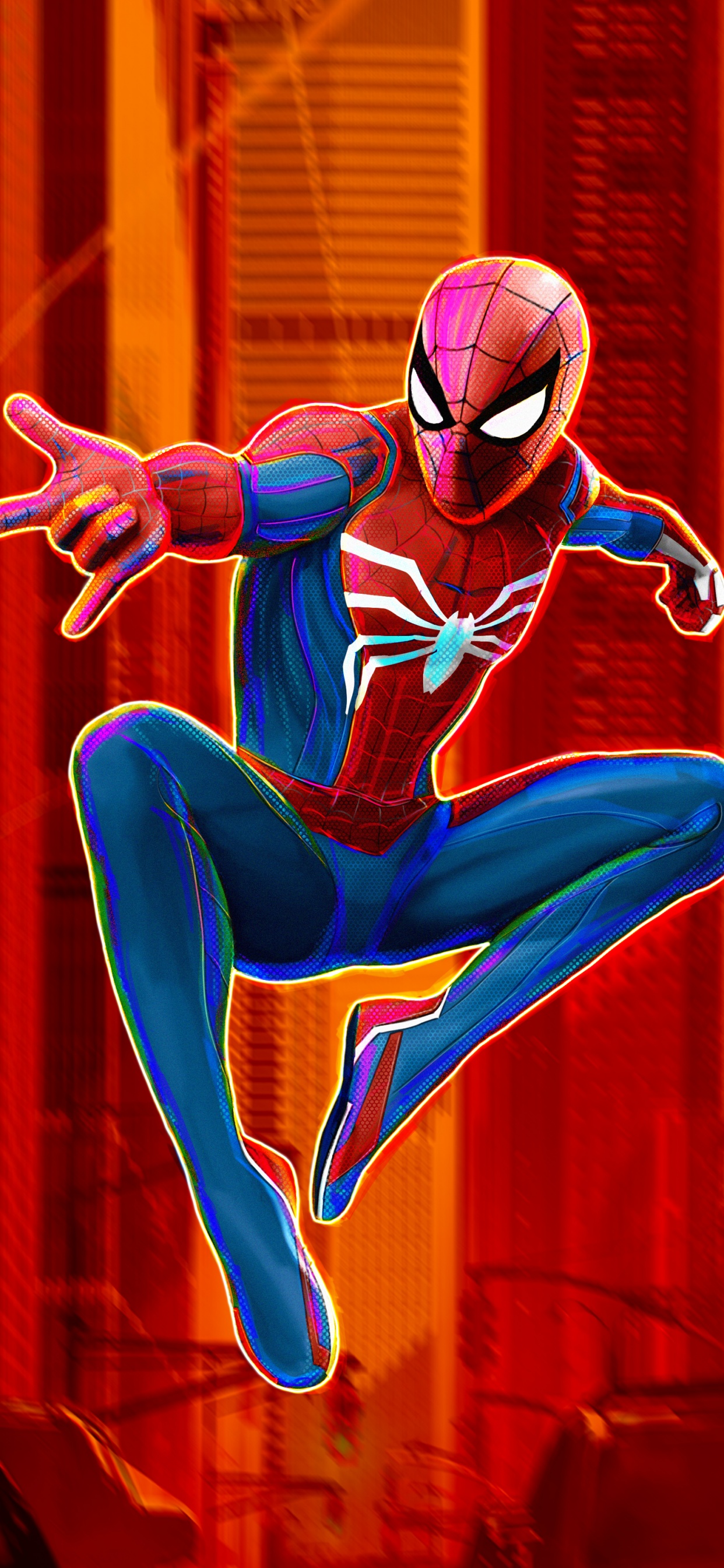 Spider-Man Mask Group Live Wallpaper - free download