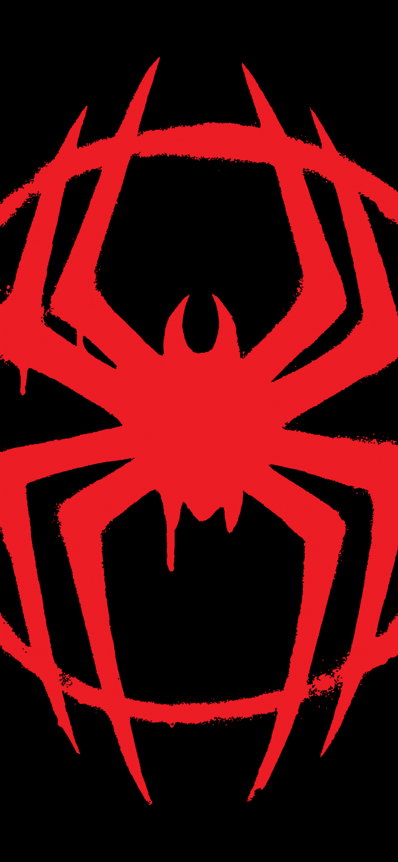 Download Spider Man Logo Black Aesthetic Wallpaper | Wallpapers.com