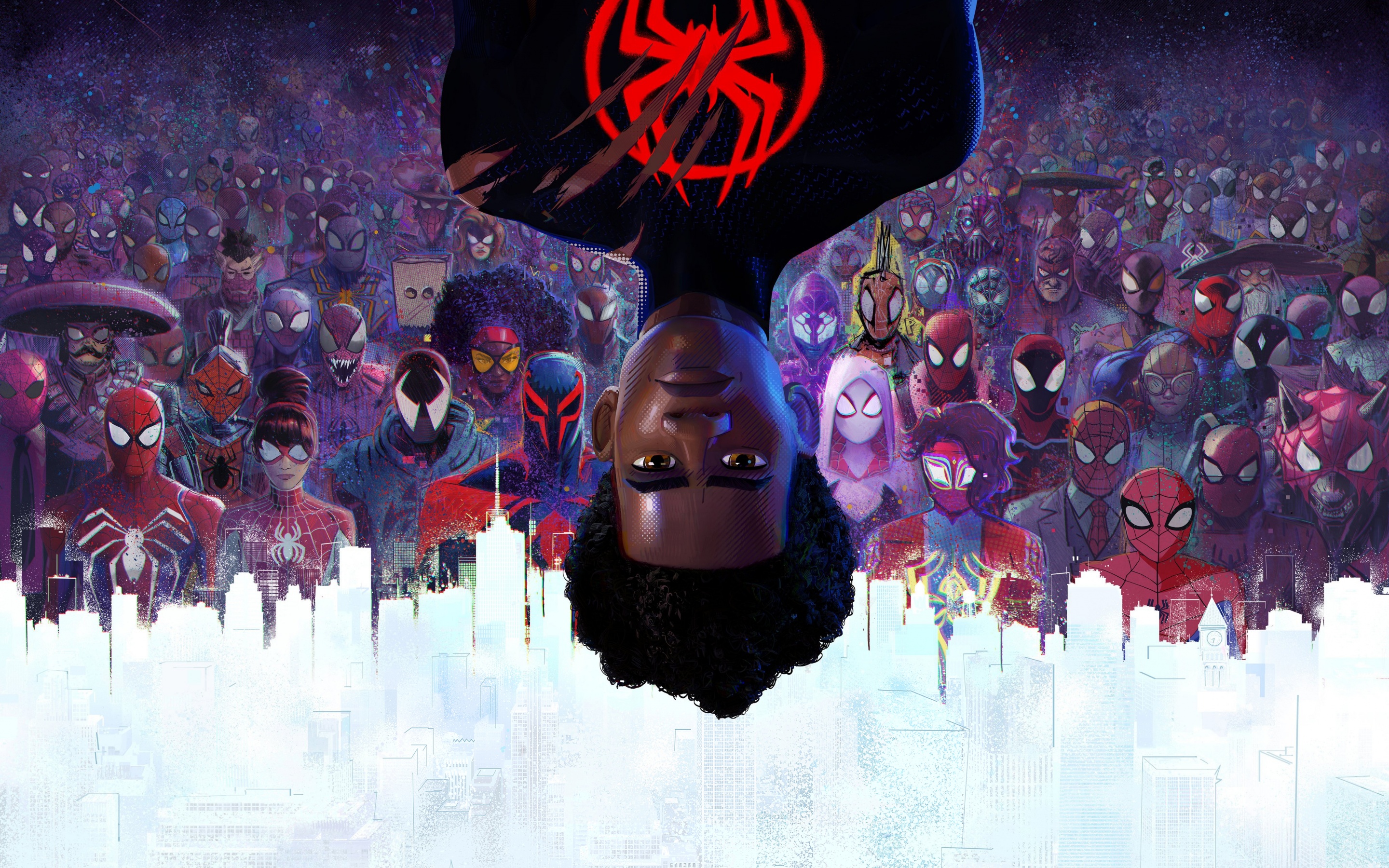 SpiderVerse 4K wallpapers for your desktop or mobile screen free and easy  to download