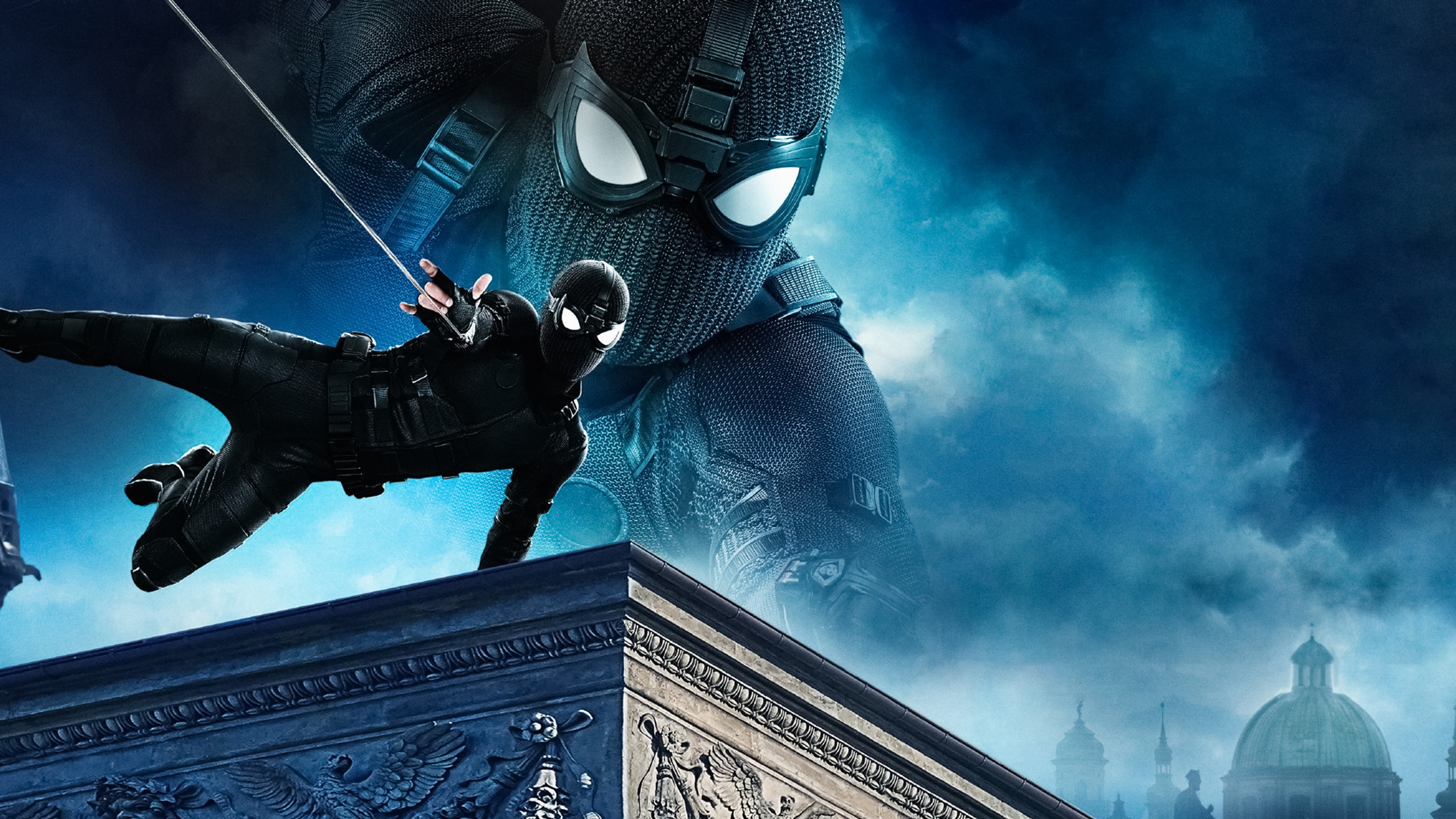 Spider-Man: Far From Home Wallpaper 4K, Night Monkey, Movies, #888