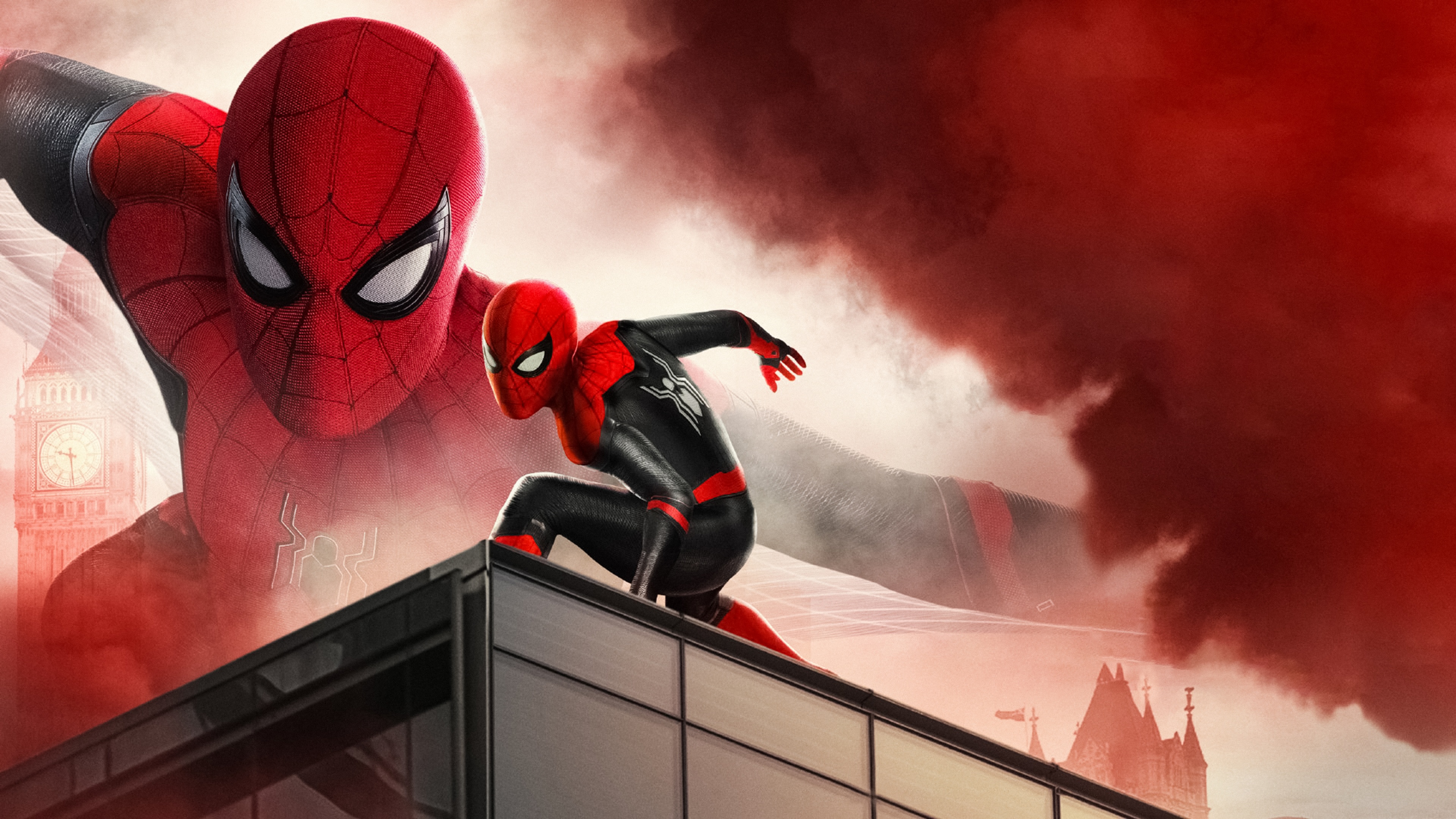 Spider-Man: Far From Home Wallpaper 4K, Red, Movies, #884