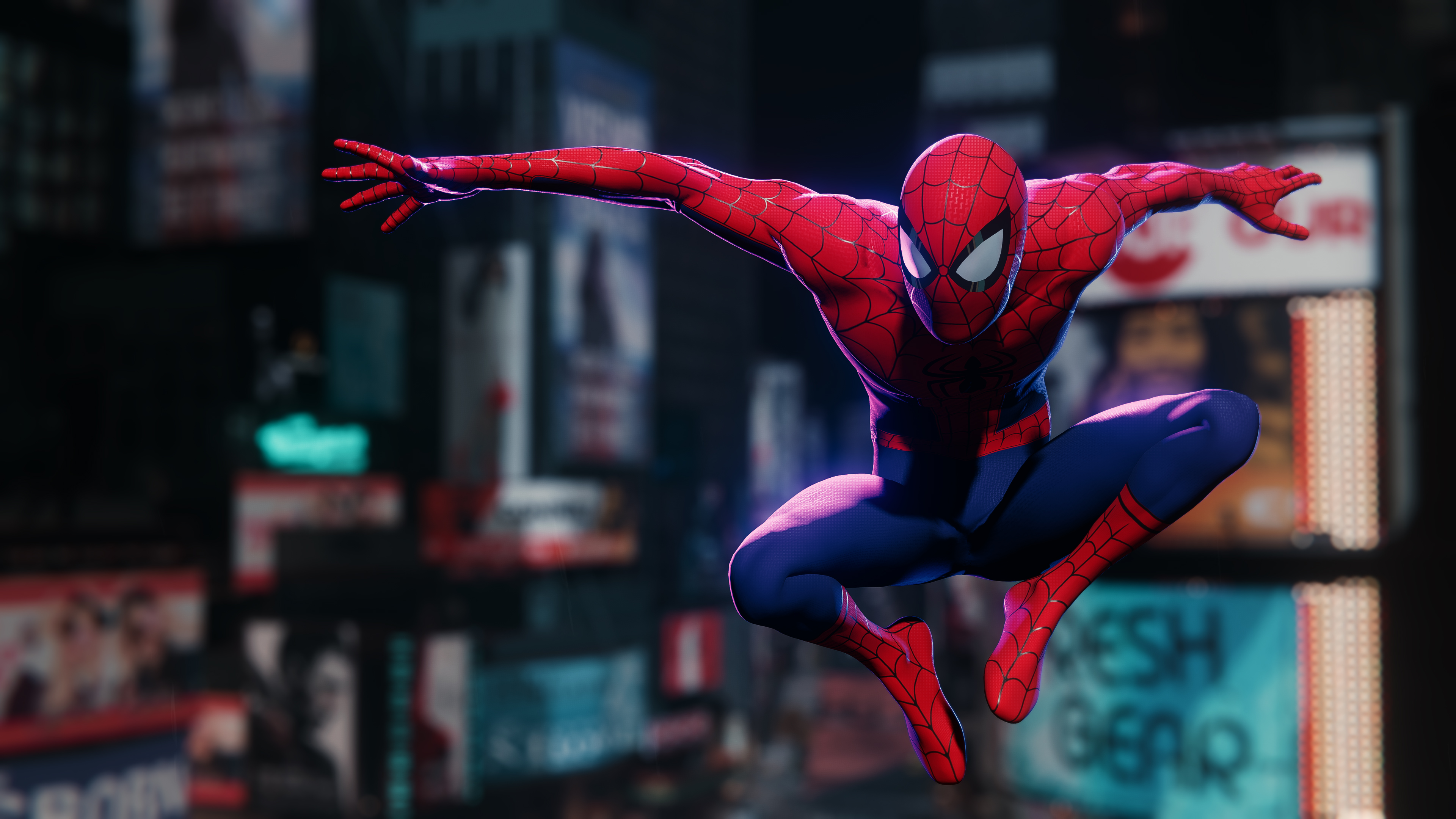 Spider-Man Wallpaper 4K, Marvel Superheroes, Graphics CGI, #4508