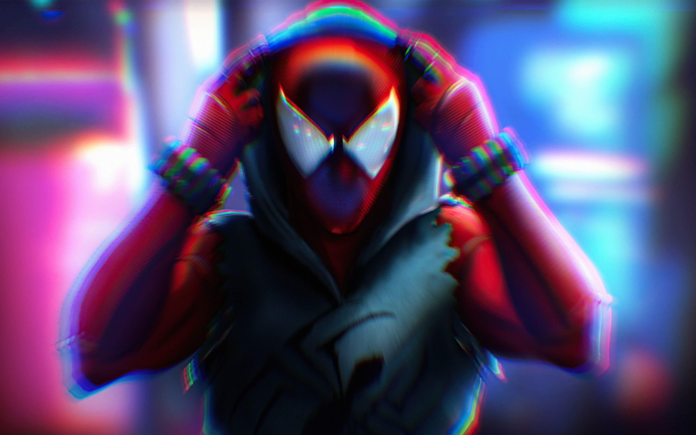 Spider-Man: Miles Morales Wallpaper 4K, Artwork, Spiderman