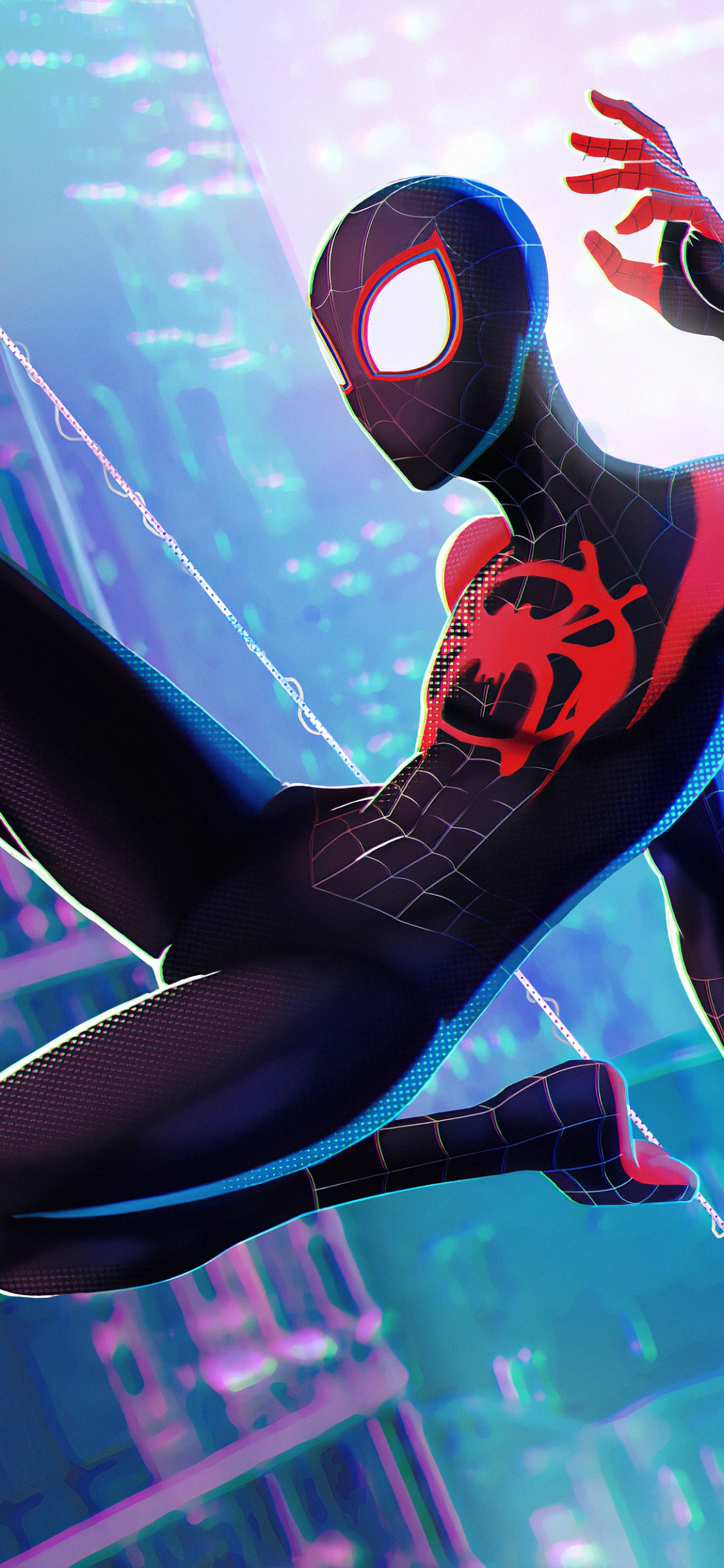 Spider-Man Wallpaper 4K, Miles Morales, : Into the Spider-Verse
