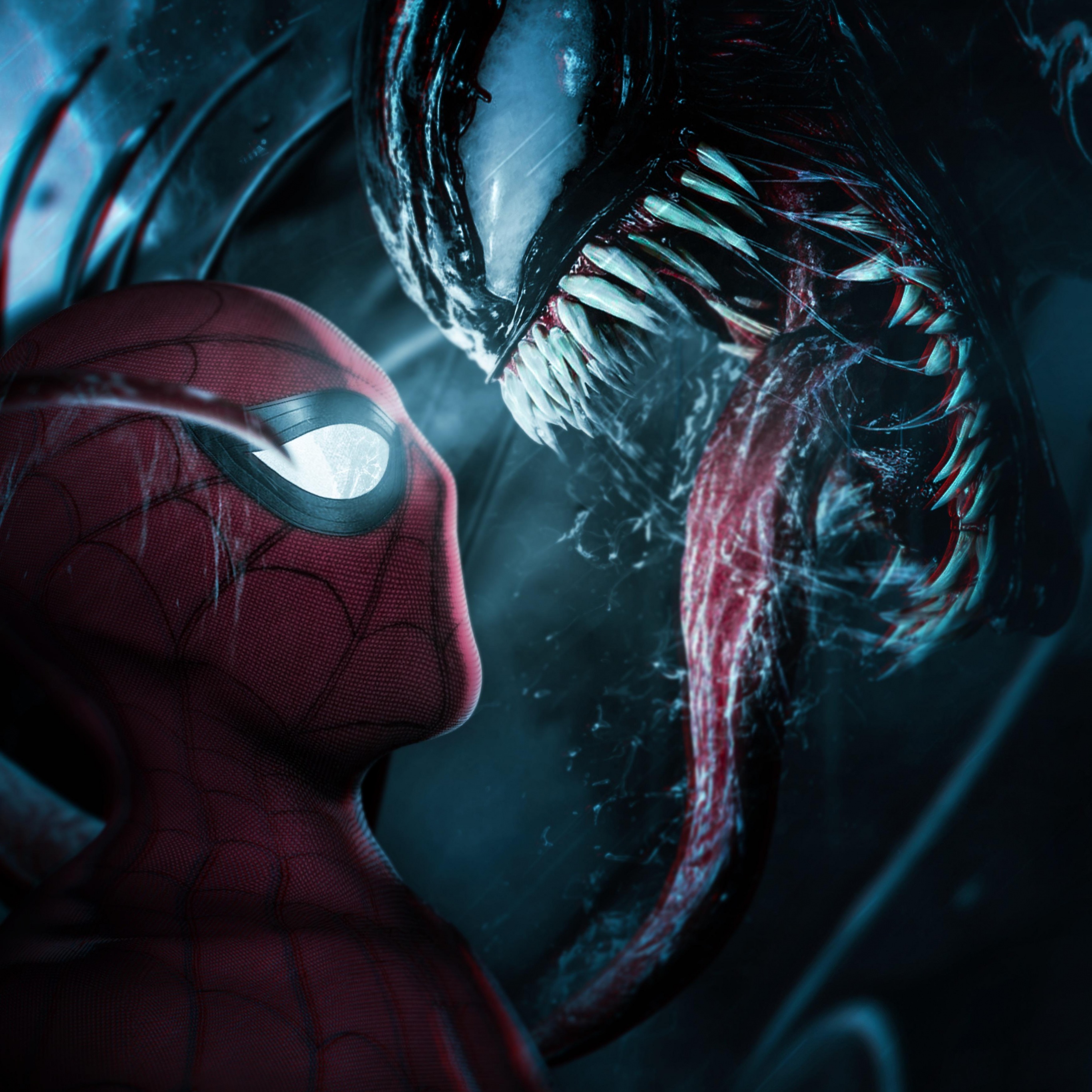 Spider-Man Wallpaper 4K, Venom, Marvel Comics, Graphics CGI, #996