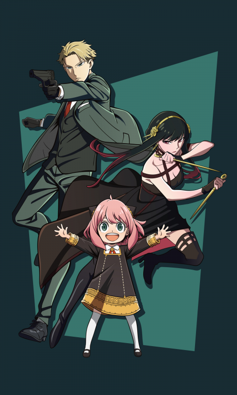 Spy x Family Wallpaper 4K, Minimalist, Loid Forger