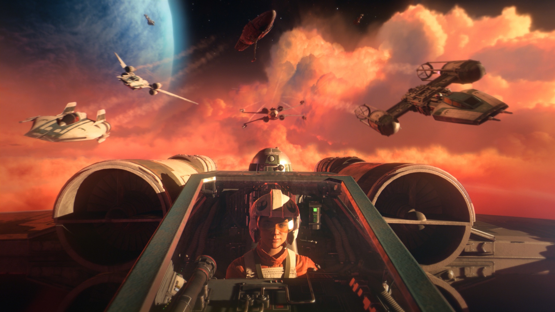 Star Wars: Squadrons Wallpaper 4K, PC Games, PlayStation 4, Xbox One