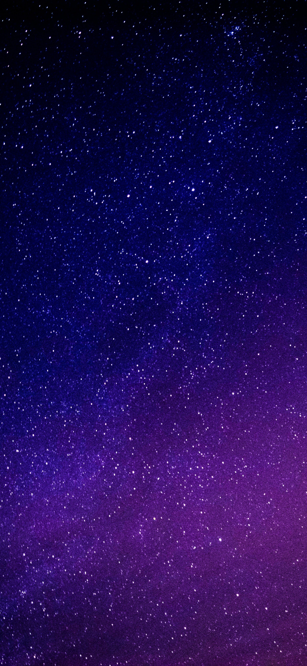 Purple Starry Sky Wallpaper
