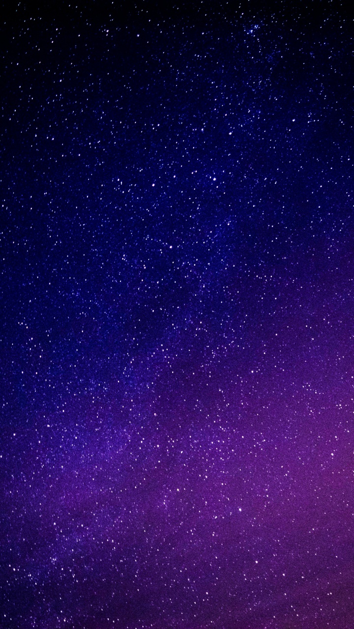 Starry sky Wallpaper 4K, Purple sky, Astronomical, Stars