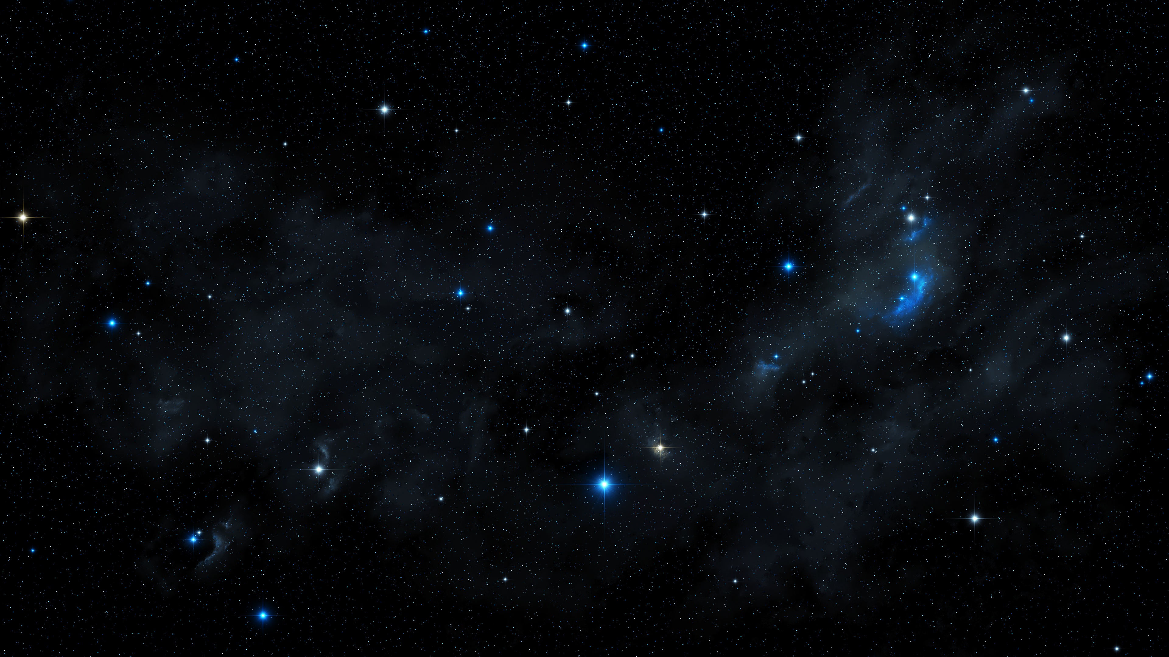 Stars Night Sky Scenery Man Silhouette Milky Way 4K Wallpaper 4780