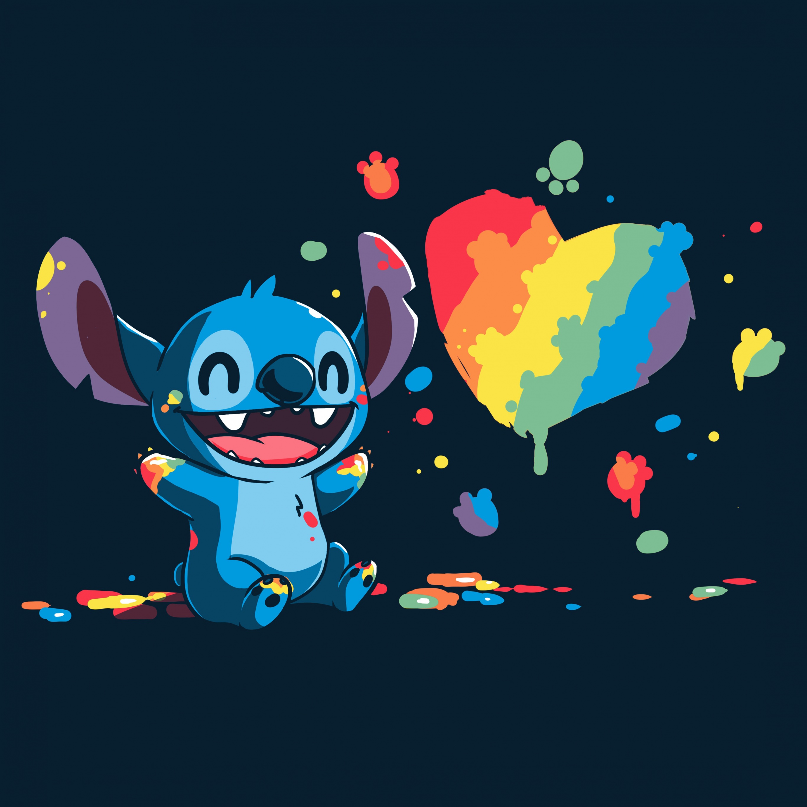 2932x2932 Stitch Pixel Art Ipad Pro Retina Display HD 4k Wallpapers  Images Backgrounds Photos and Pictures