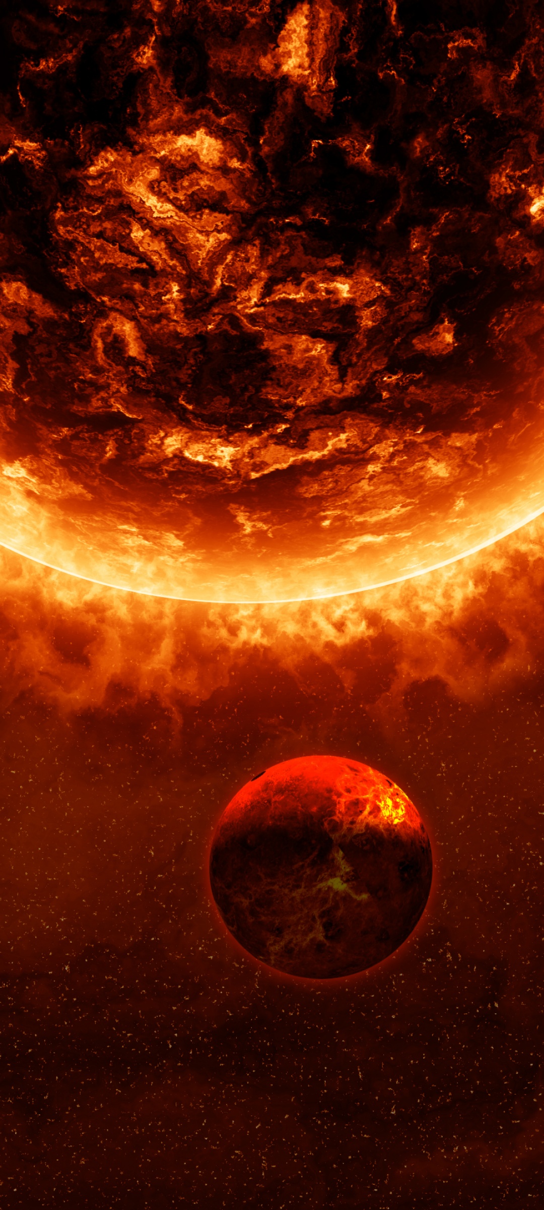 Sun Wallpaper 4K, Solar system, Planet, heat