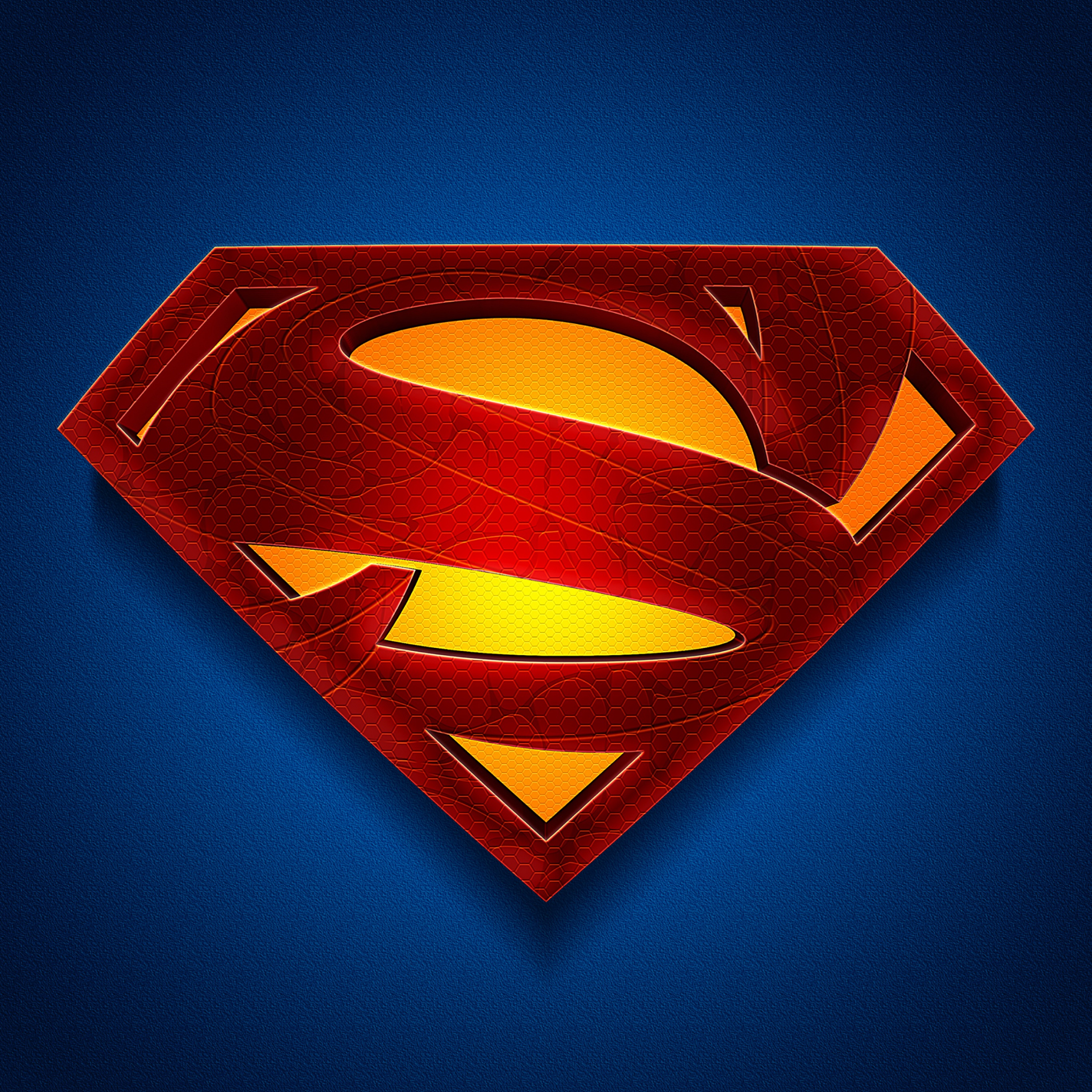 Superman Wallpaper 4K, Logo, DC Superheroes