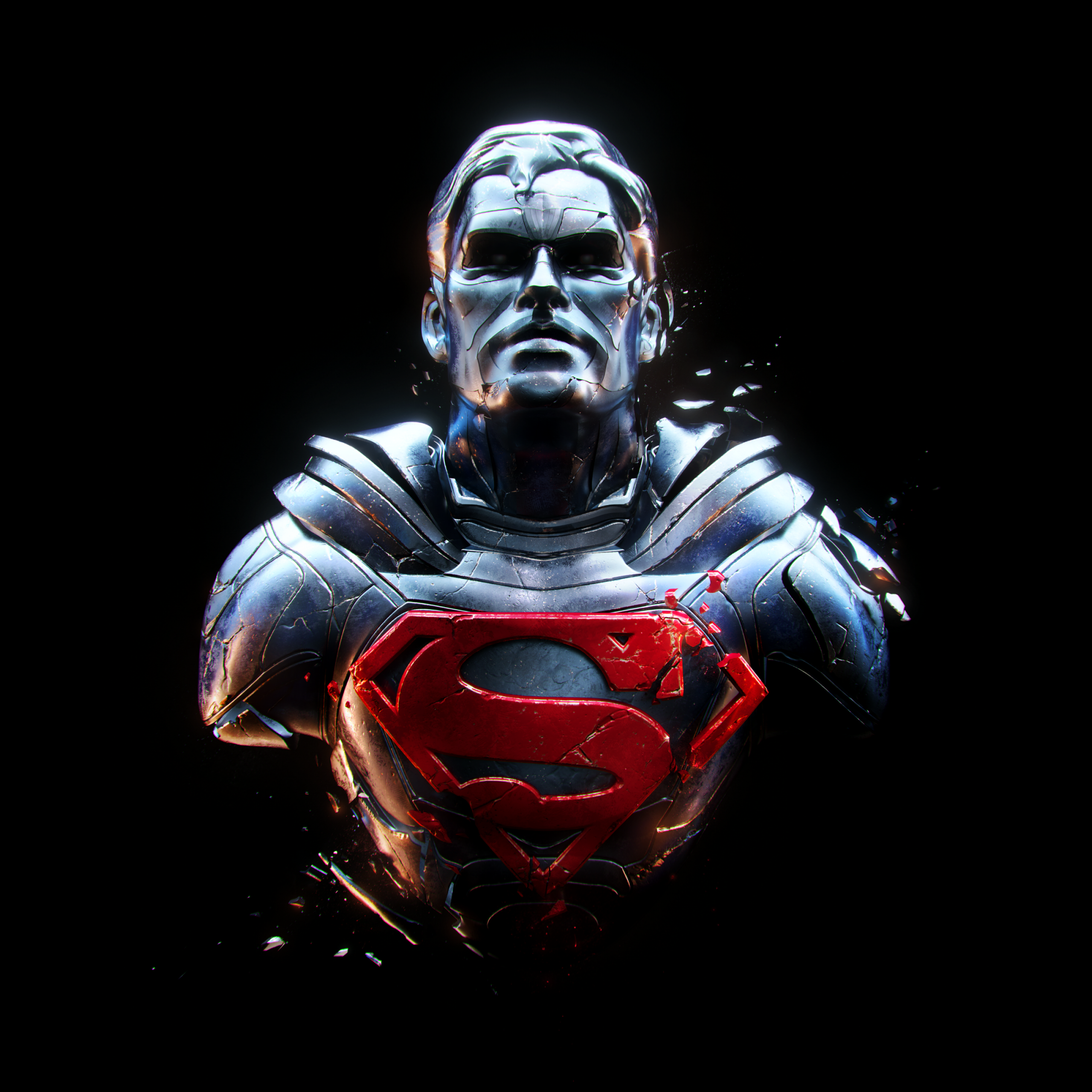 Superman Wallpaper 4K, Man of Steel, Graphics CGI, #7621