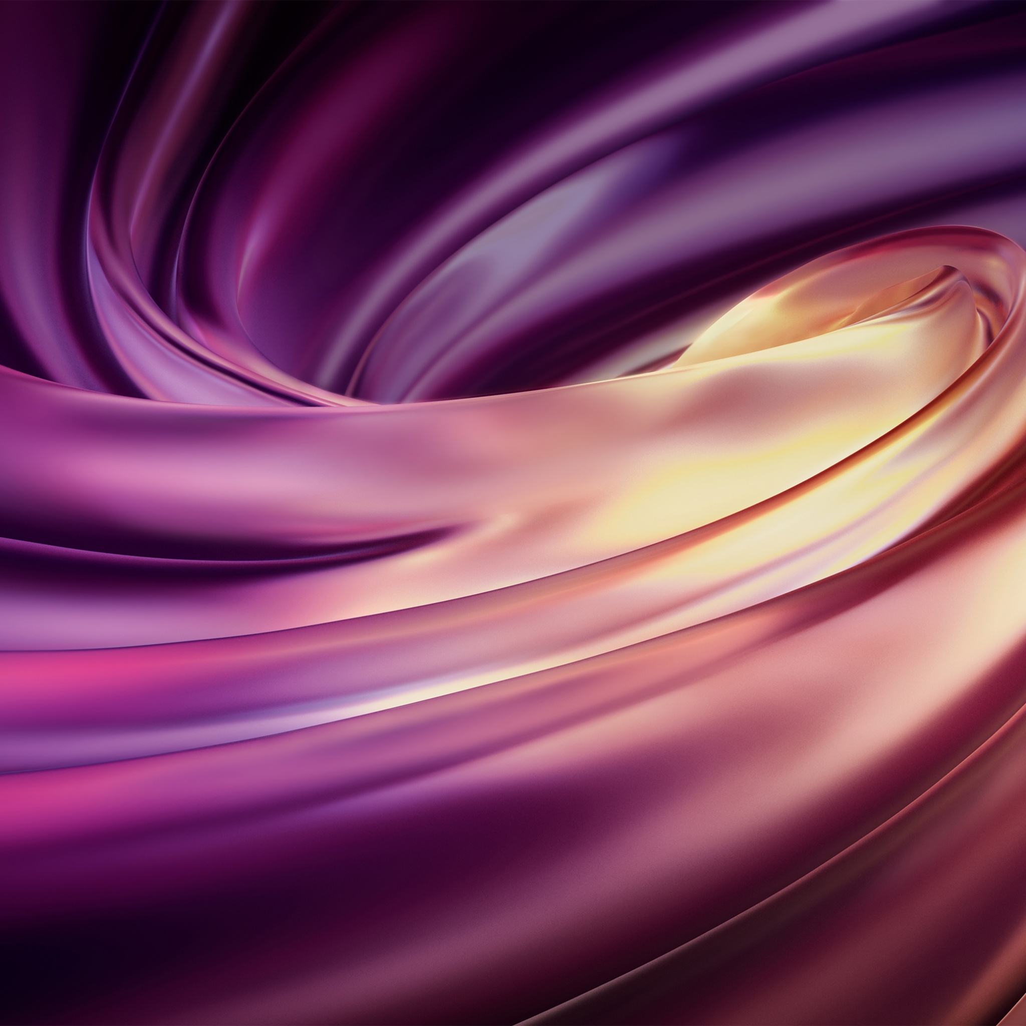 Swirls Wallpaper 4K, Pink, Huawei MateBook Pro, Stock