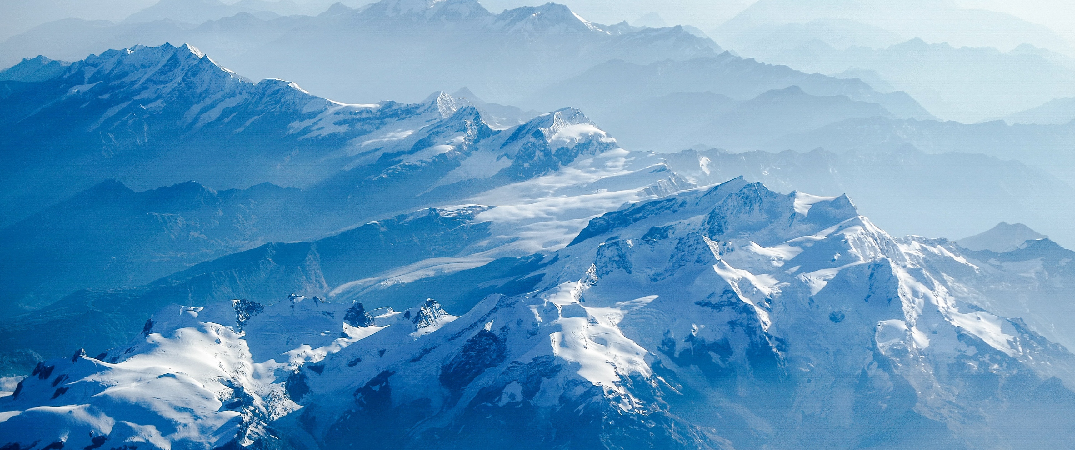 Swiss Alps Wallpaper 4K, Snow covered, Mountains, Nature, #2443