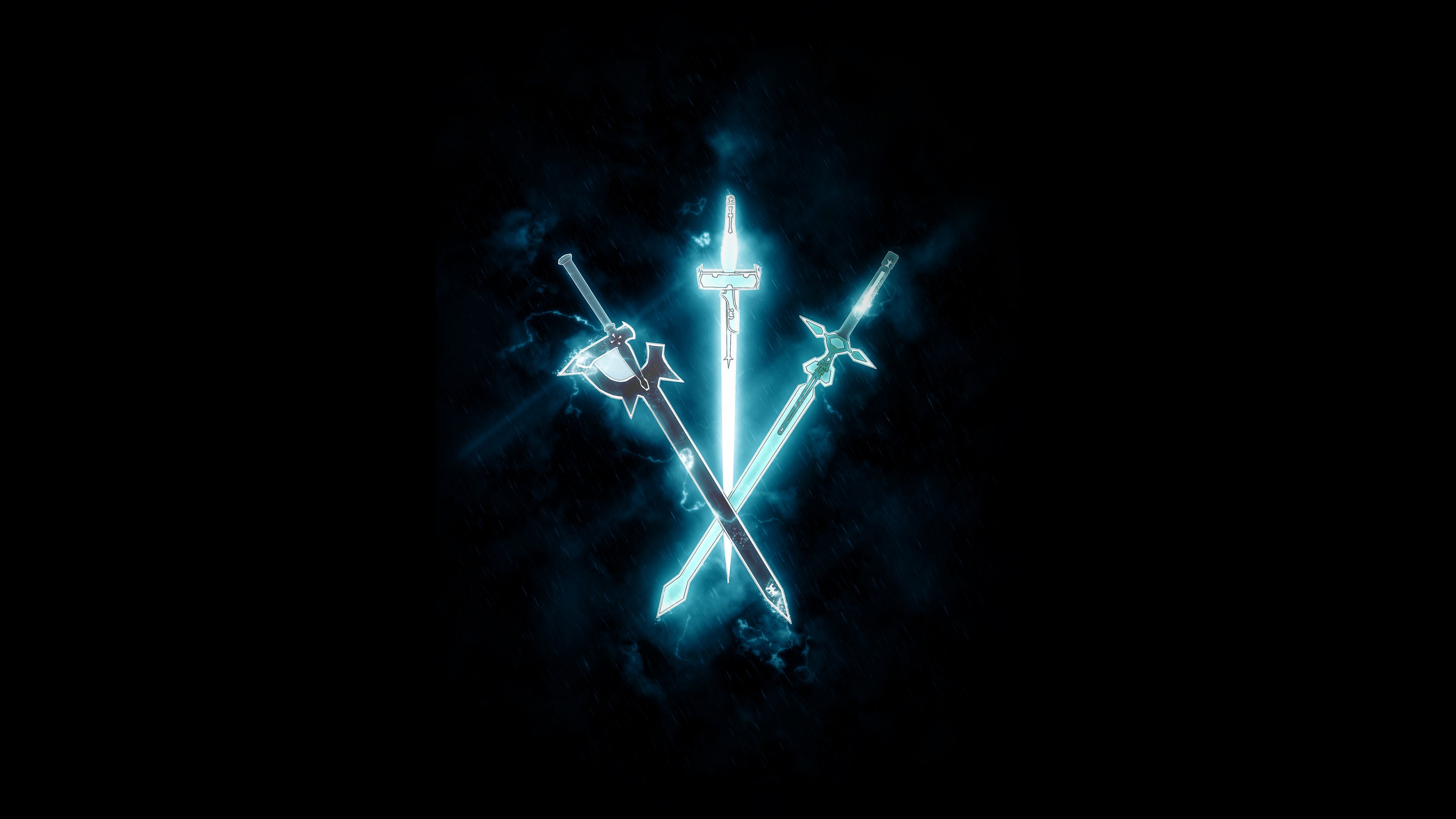 Hình nền Sword Art Online 4K kết hợp với chiếc kiếm Elucidator đầy uy lực chắc chắn là điều mà bạn không thể bỏ qua. Được thiết kế với màu đen/tối chất lượng, bức hình nền này sẽ mang đến cảm giác mạnh mẽ và uy nghi.
