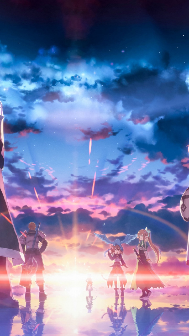 Sword Art Online Wallpaper 4K, Anime series, Aesthetic anime