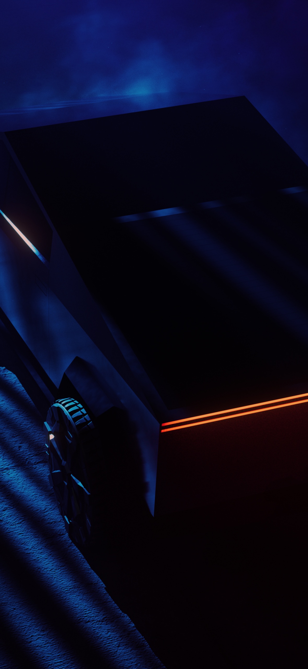 Tesla Cybertruck Wallpaper 4K, Dark, Light, CGI