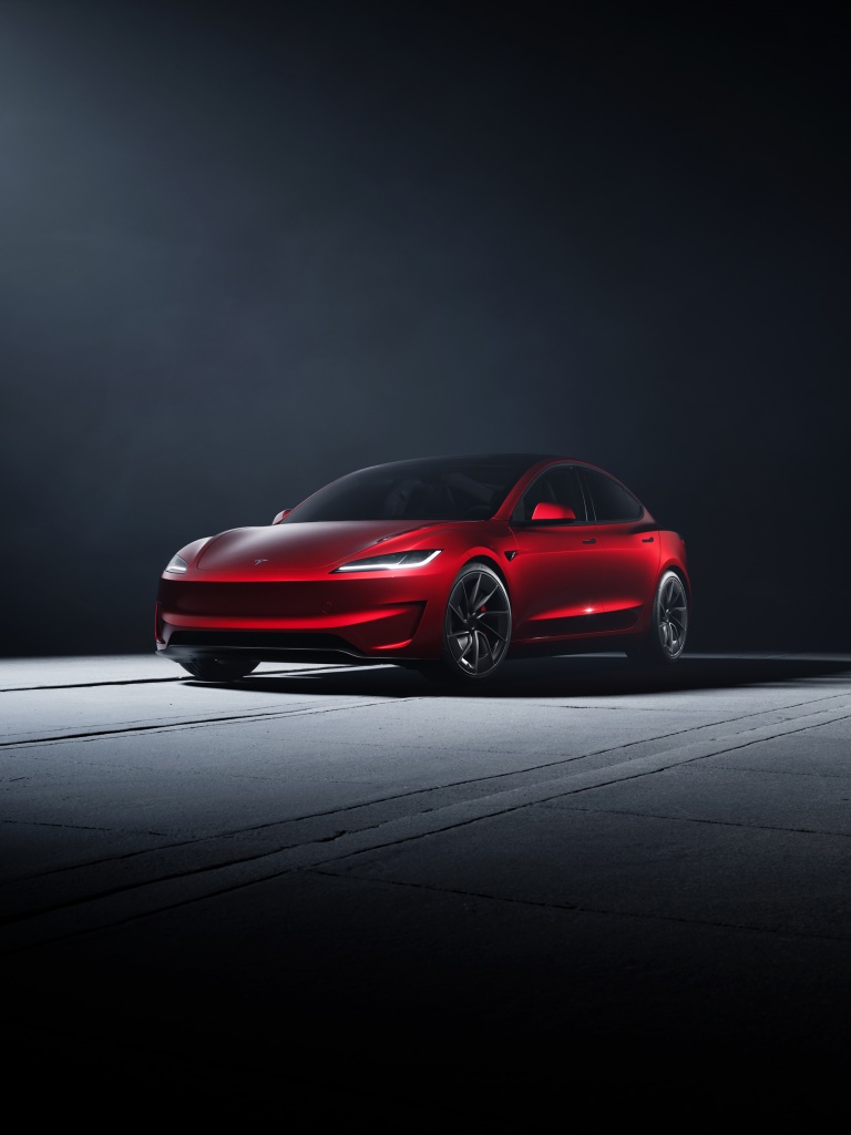 Tesla Model 3 Performance 2024 4K Wallpaper