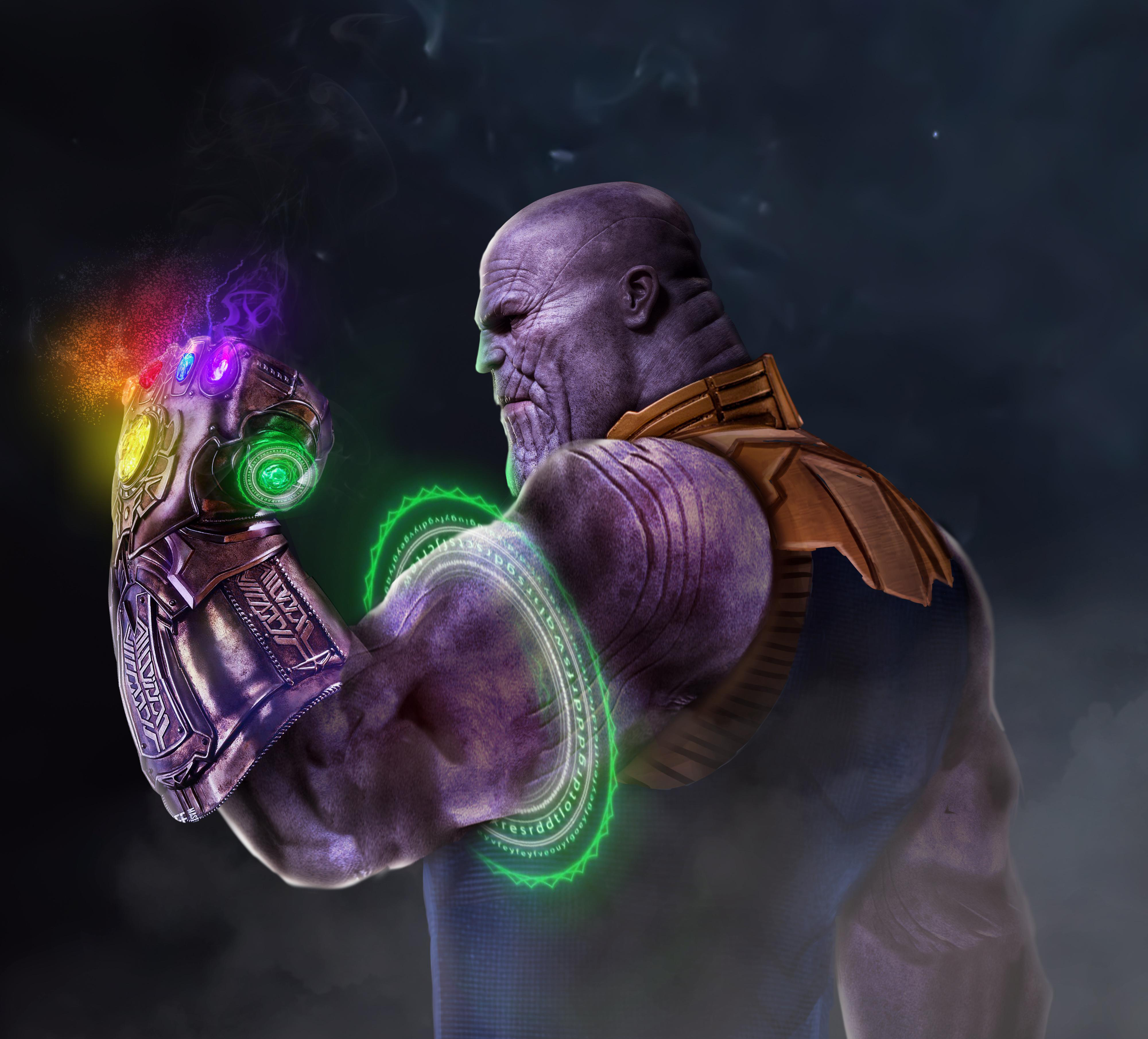 Thanos Wallpaper K Infinity Gauntlet