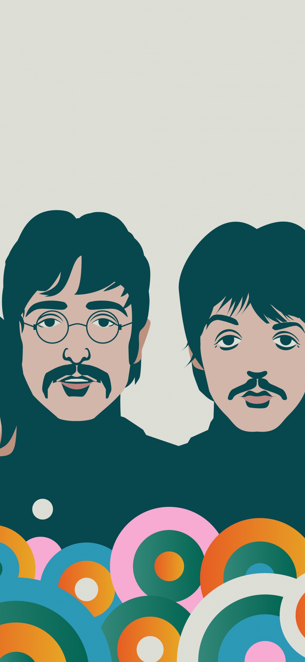 The Beatles Wallpaper 4K, Illustration, 5K, John Lennon