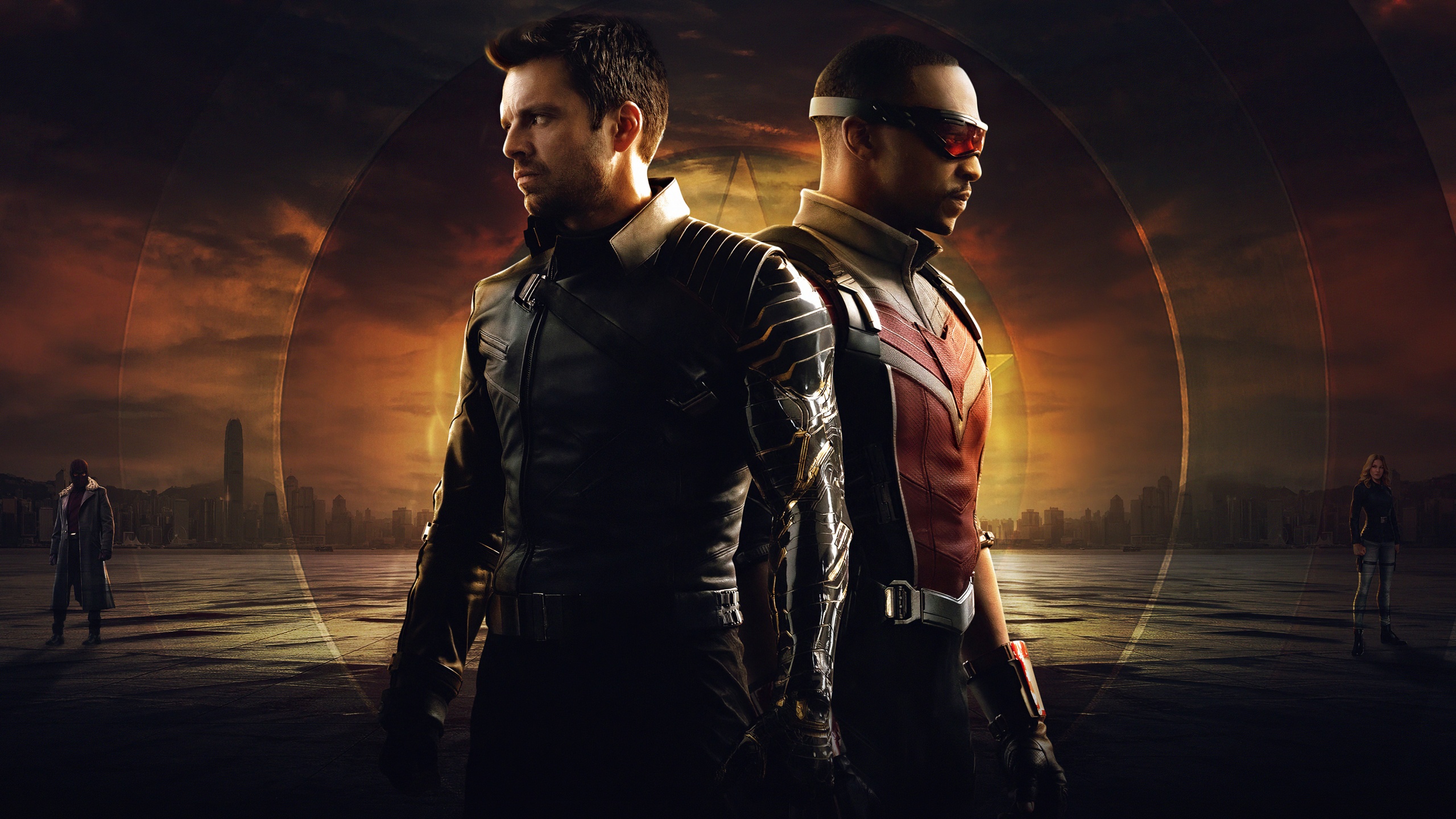 The Falcon and the Winter Soldier 4K Wallpaper, TV series, Bucky Barnes