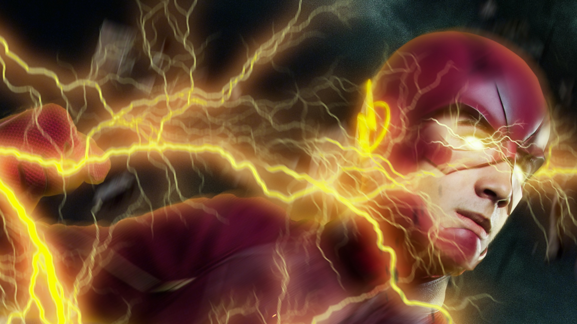 The Flash Wallpaper 4K, DC Superheroes, Graphics CGI, #958