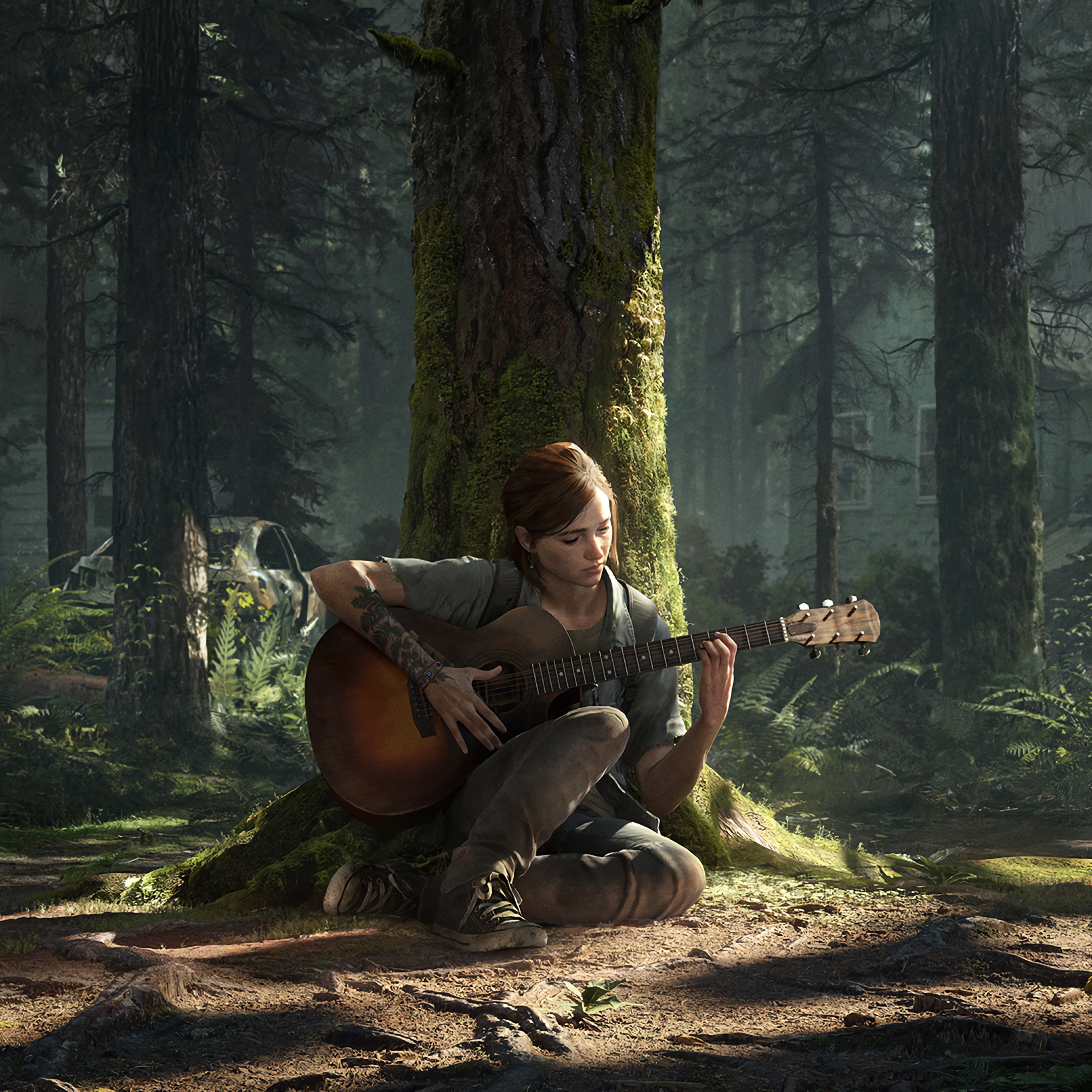Ellie Wallpaper 4K, The Last of Us 2, PlayStation 4