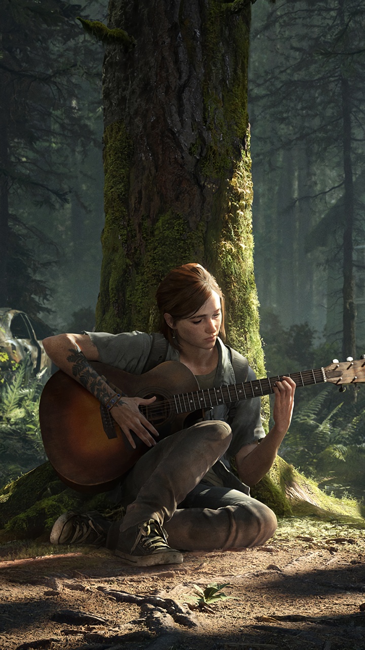 The Last of Us Part II Wallpaper 4K, Ellie, PlayStation 4, 2020 Games
