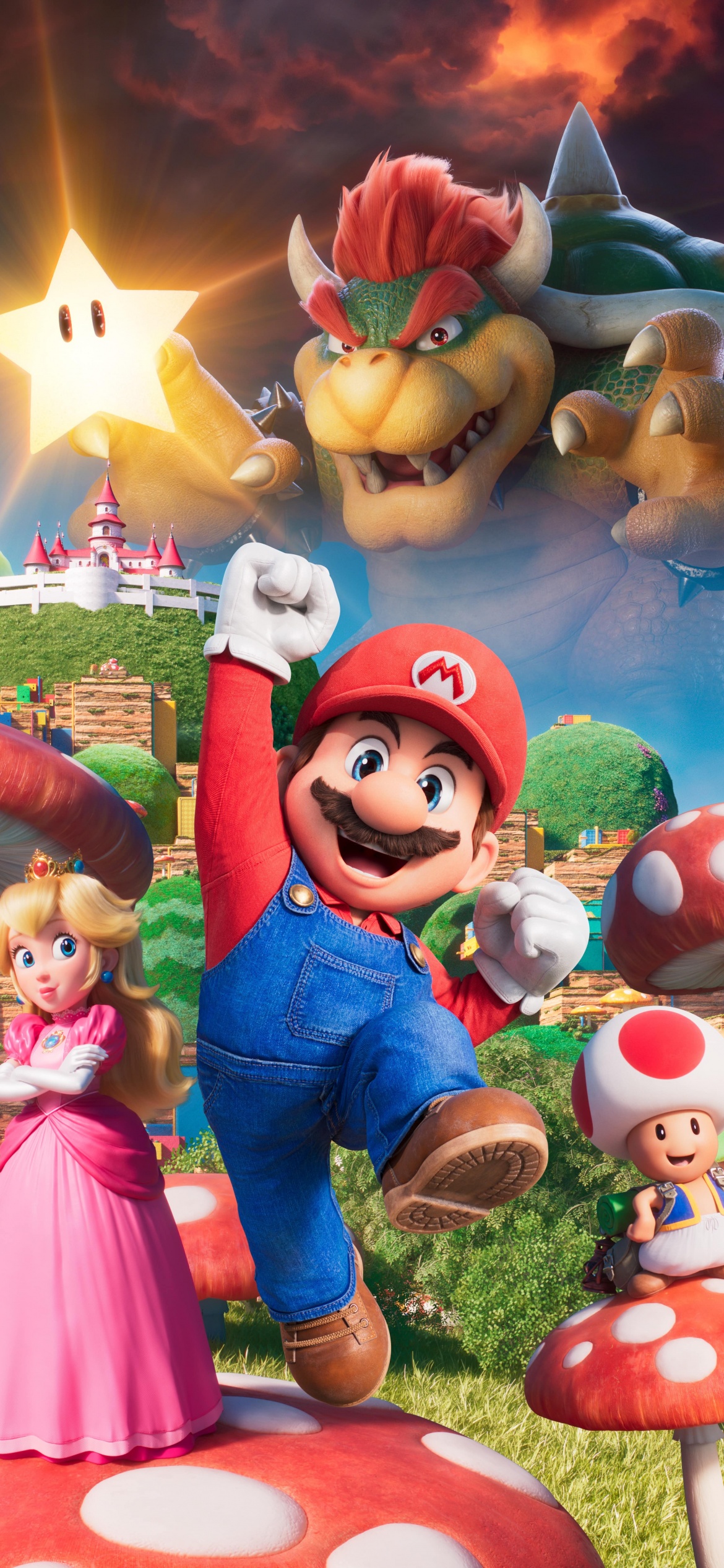 The Super Mario Bros Movie Wallpaper 4K Animation 2023 Movies 9536