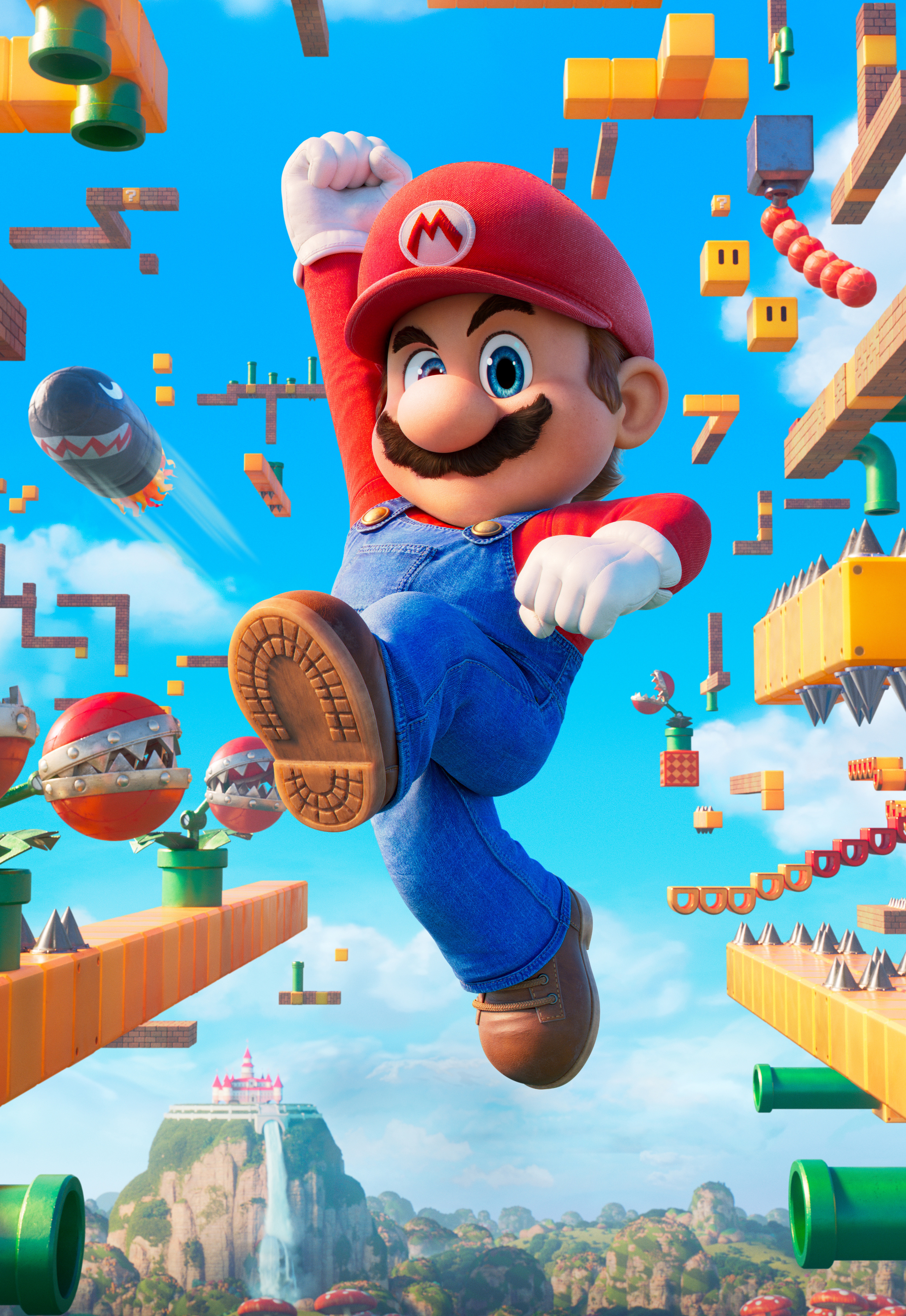 Mario The Super Mario Bros Movie 4K Wallpaper iPhone HD Phone 7631j