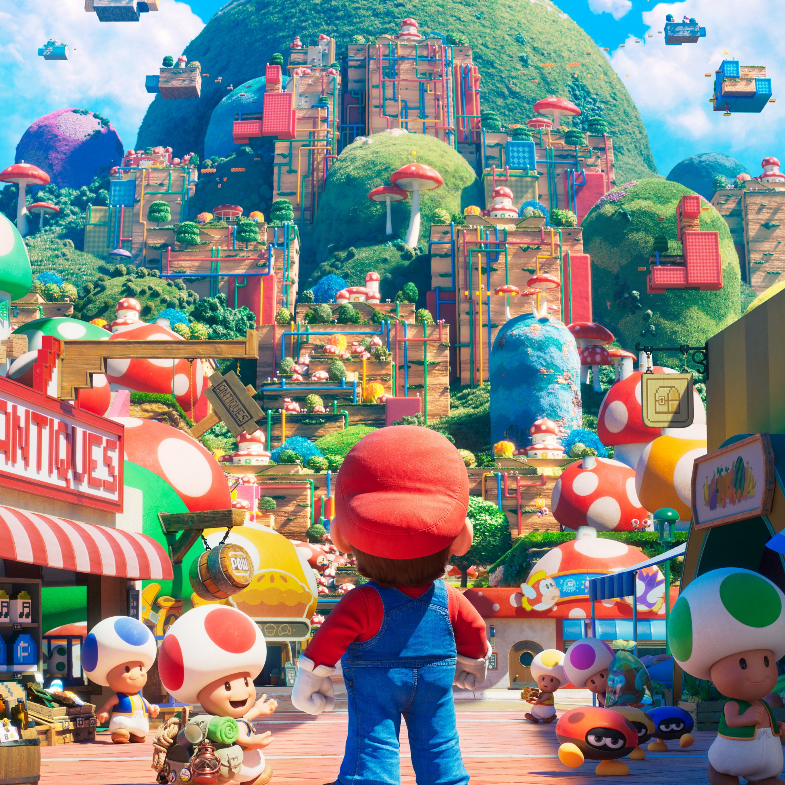 Tình yêu dành cho trò chơi kinh điển Super Mario Bros sẽ được tái hiện hết sức sống động qua bộ hình nền phim đồ họa chất lượng cao. Chắc chắn bạn sẽ thích thú khi được ngắm nhìn Mario, Luigi và các nhân vật hài hước khác trên màn hình nhà bạn.