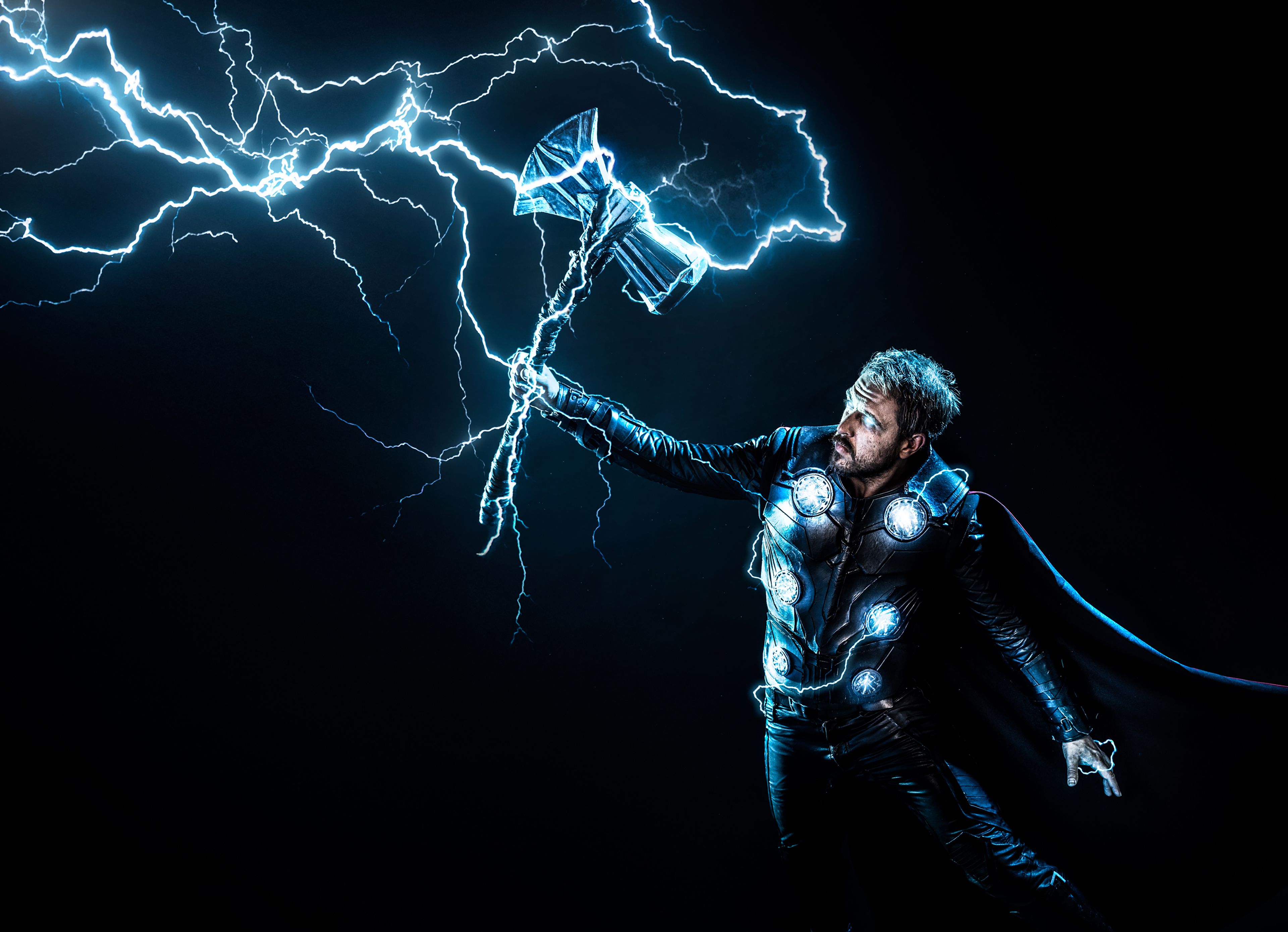 Thor Wallpaper 4K, God of Thunder, Graphics CGI, #301