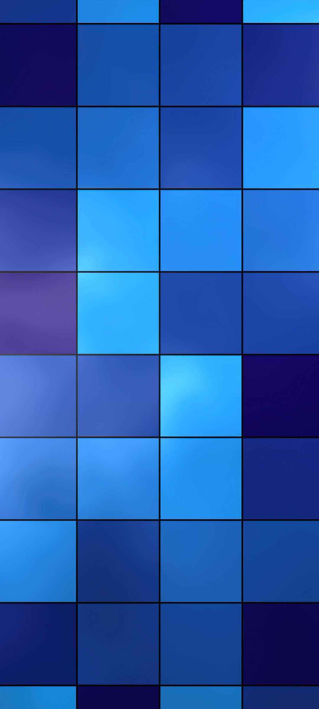 Tiles Wallpaper 4K Blue background Squares 6042