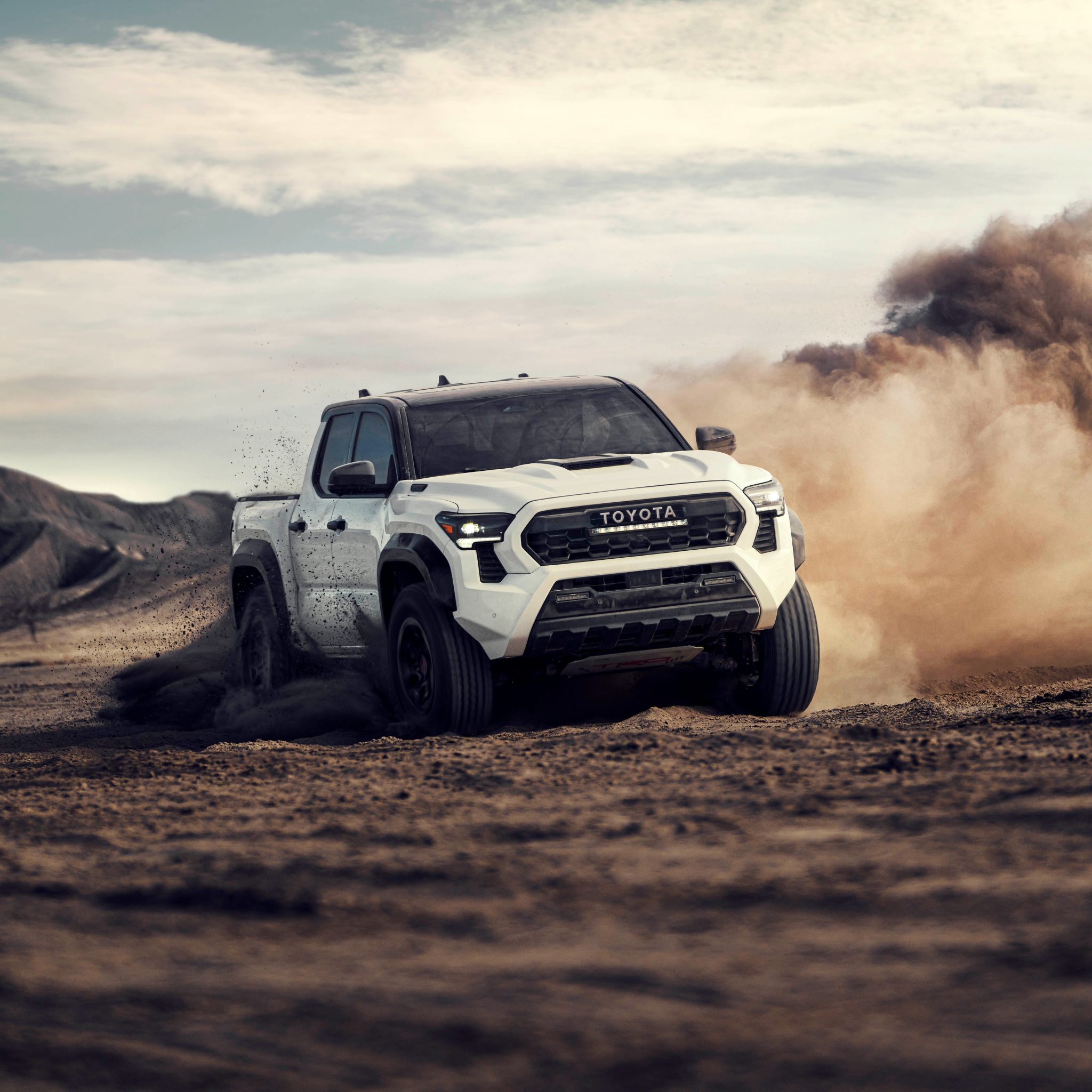 Toyota Tacoma TRD Off Road Color Cement Front Three HD wallpaper  Pxfuel