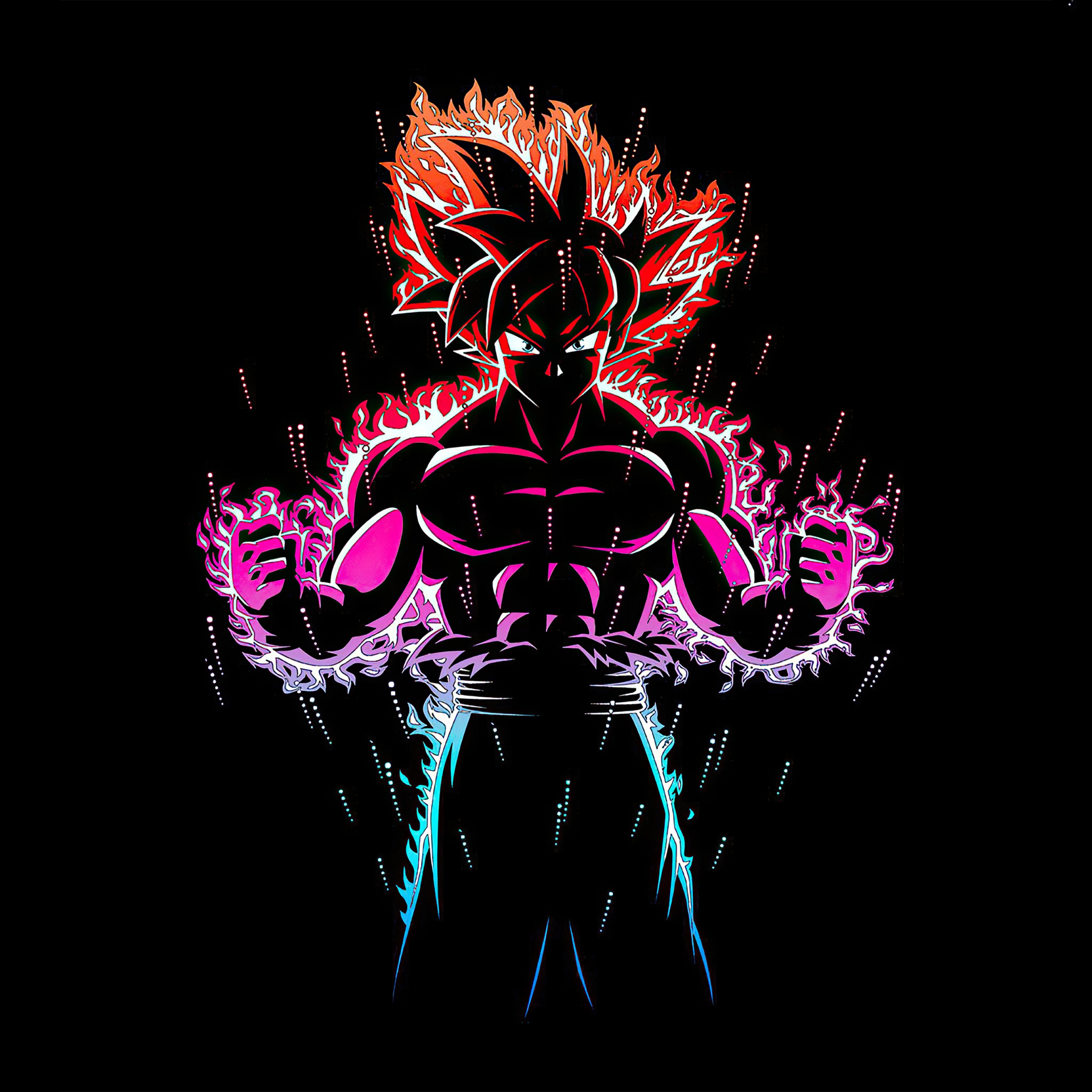 Download Goku Blacks Energy Unleashed in 4K Wallpaper  Wallpaperscom