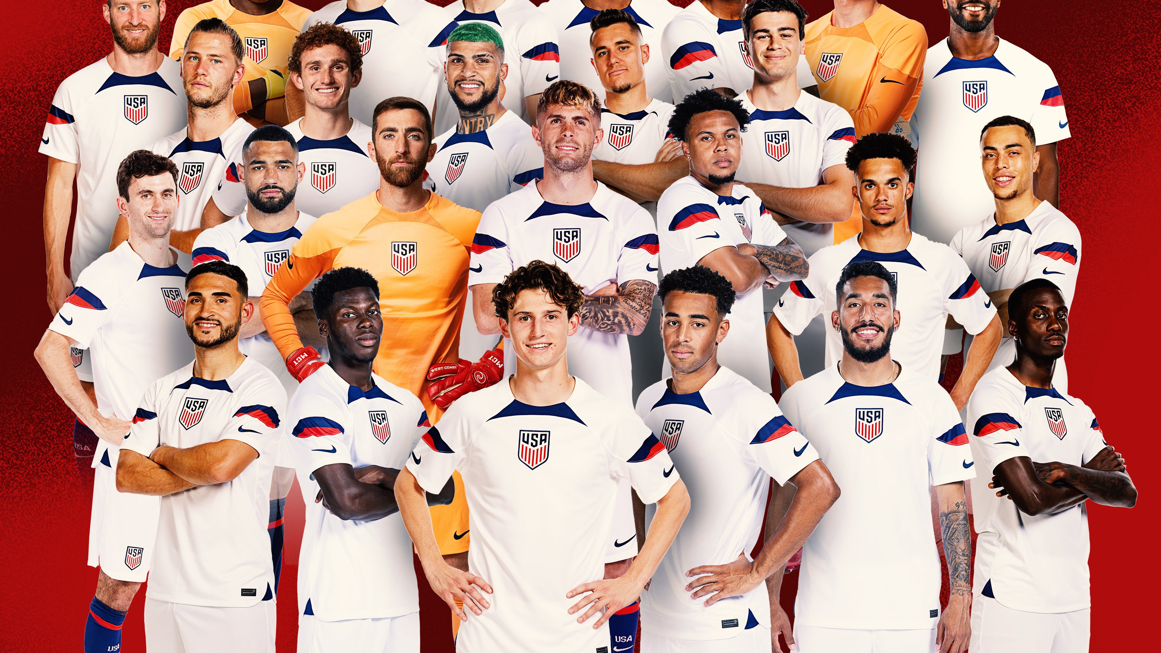 USMNT World Cup 2022 roster Wallpaper 4K Sports 9307