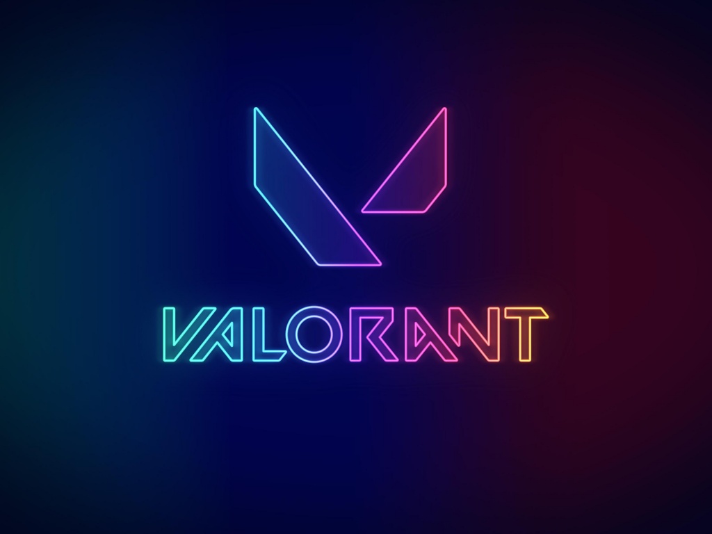 Valorant Wallpaper 4K, PC Games, Gradient background