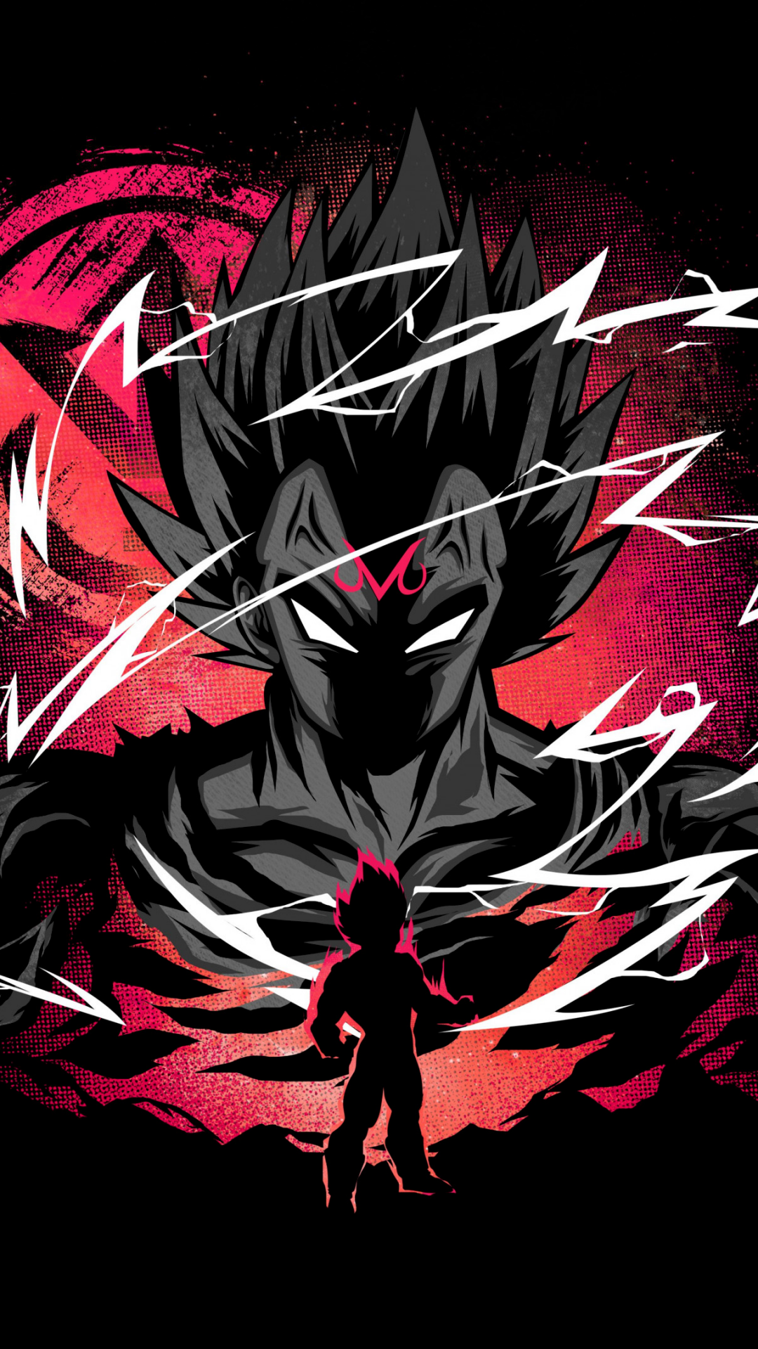 Vegeta Wallpaper 4K, Dragon Ball Super, Black background, Anime, #4956