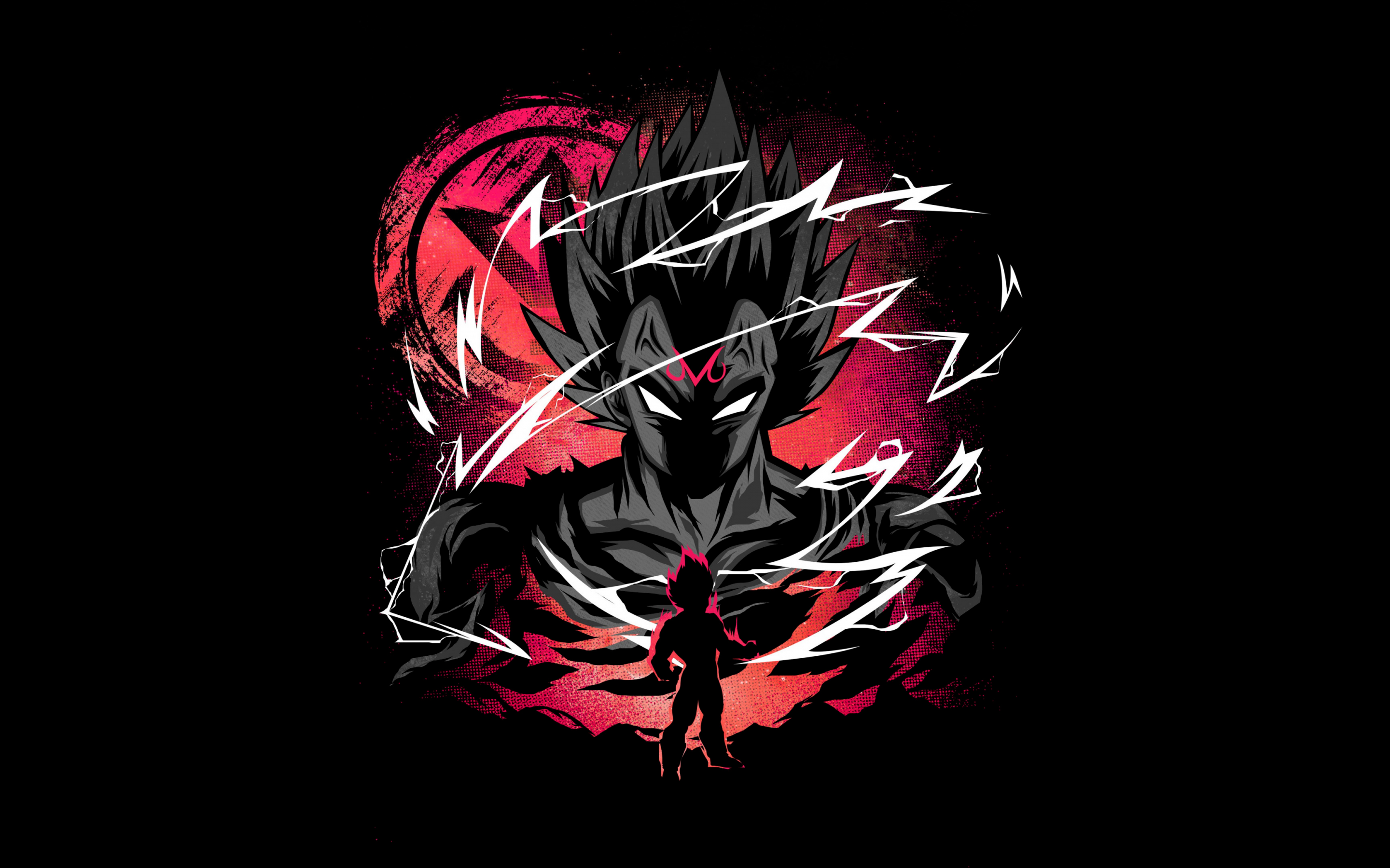 Vegeta Wallpaper 4K, AMOLED, Dragon Ball Super