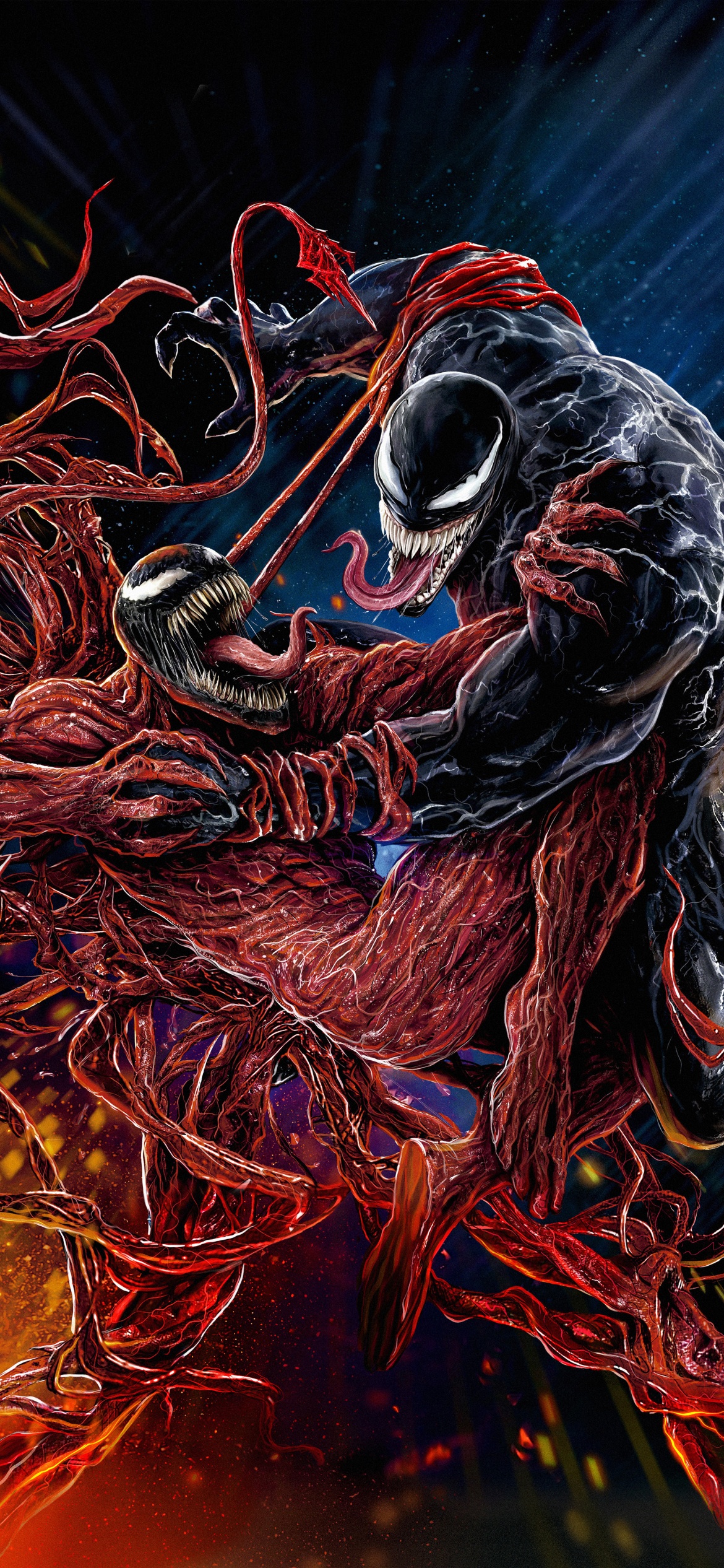 44 Venom and Carnage Wallpaper  WallpaperSafari