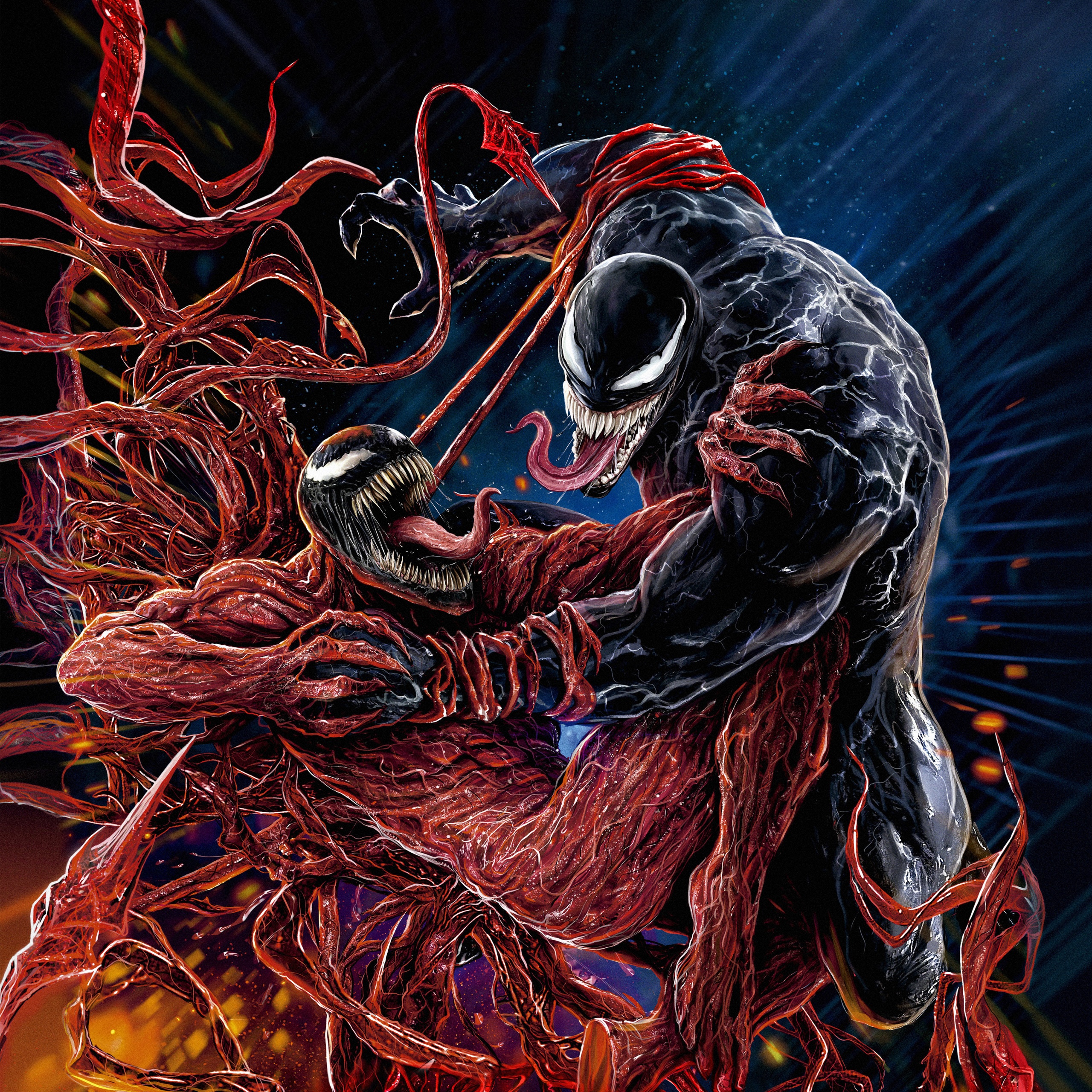 Venom: Let There Be Carnage Wallpaper 4K, Venom 2, Marvel Comics
