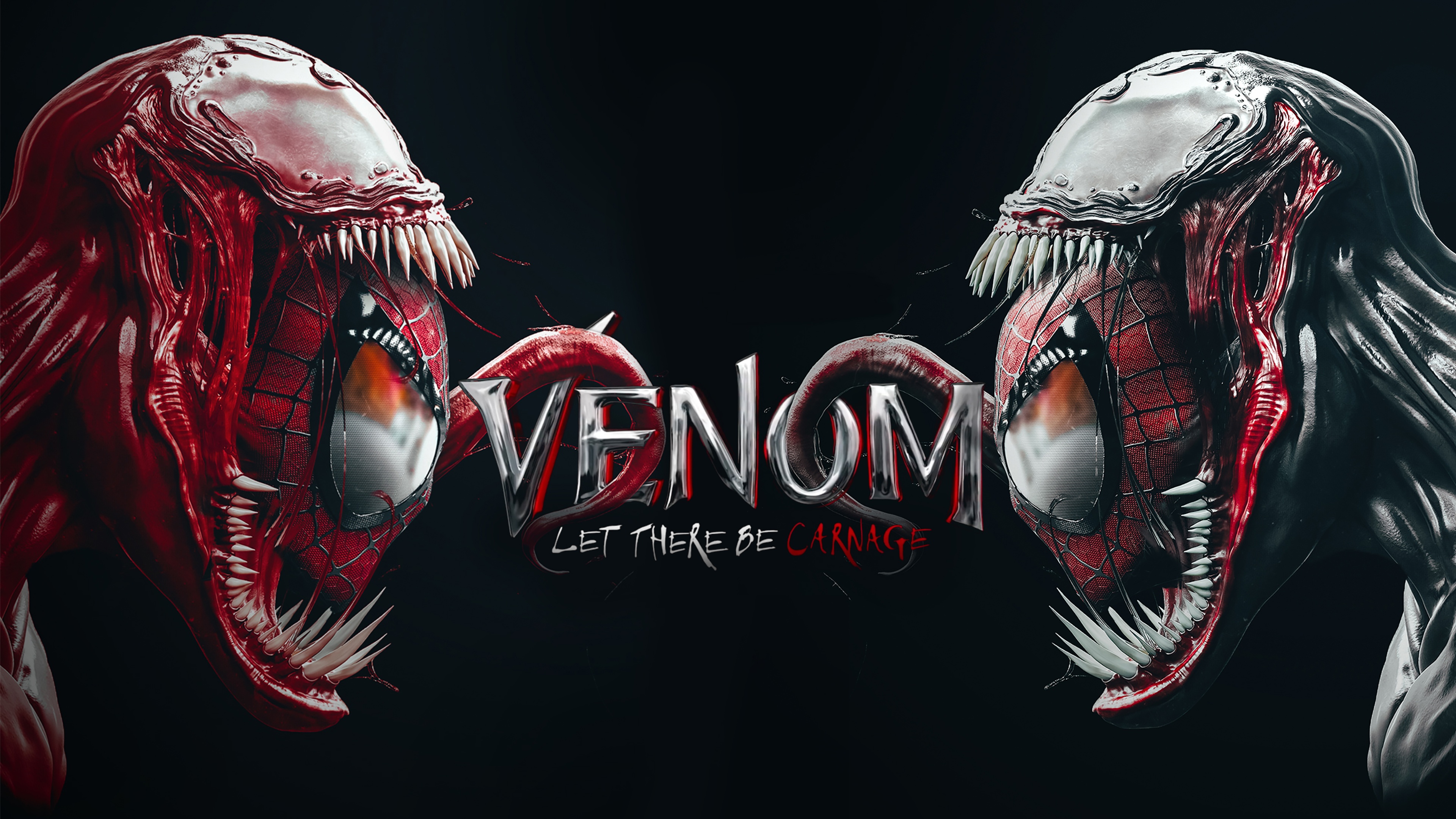 Venom Wallpaper 4K, Spider-Man, Carnage, Graphics CGI, #3193