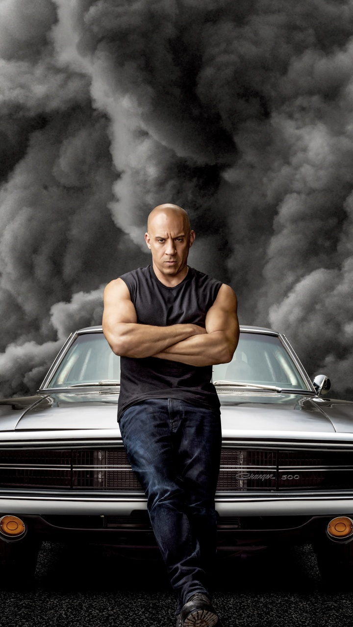 Vin Diesel Wallpaper 4K, Dominic Toretto, Fast & Furious 9, F9, Movies