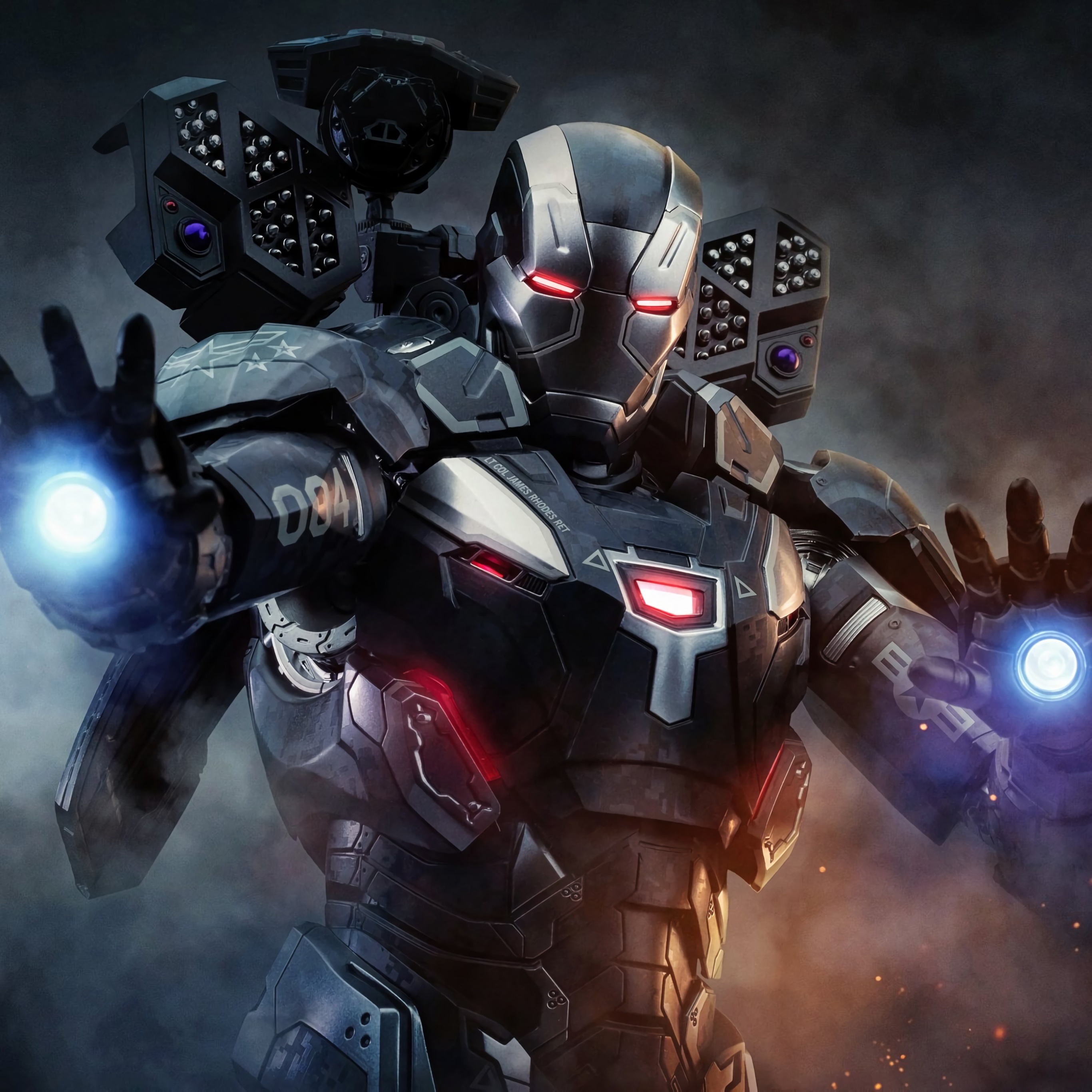 War Machine Wallpaper 4K, Armor, Iron Man